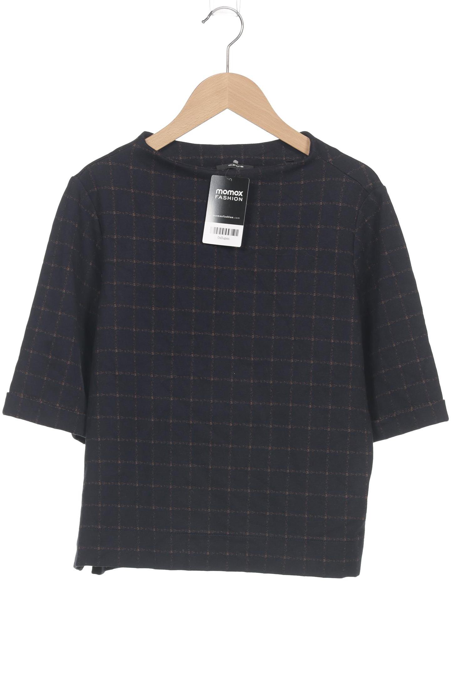 

Opus Damen Langarmshirt, marineblau, Gr. 36