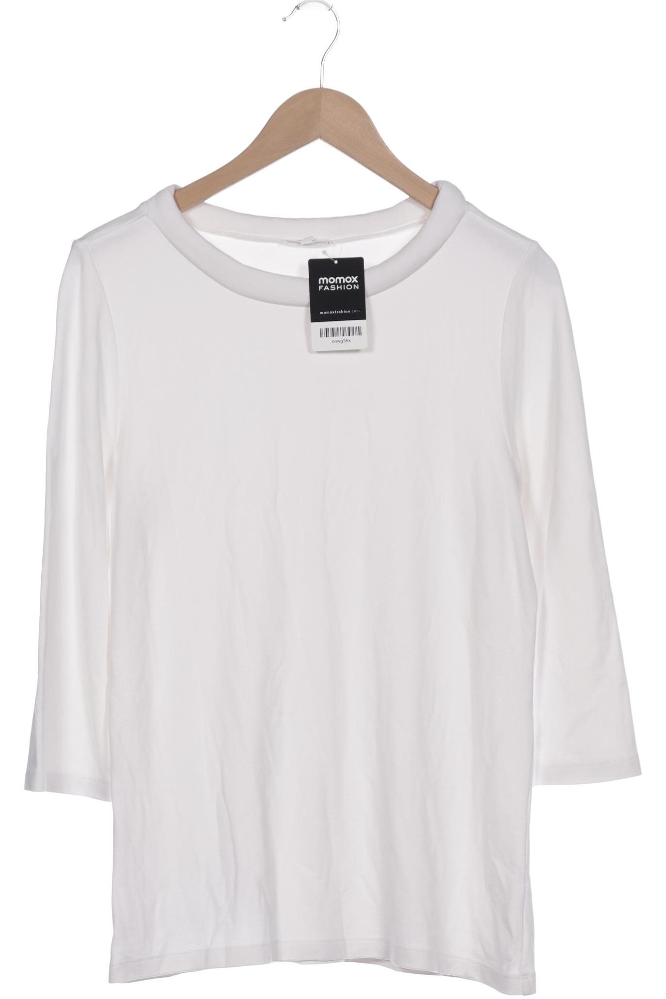 

Opus Damen Langarmshirt, weiß, Gr. 40