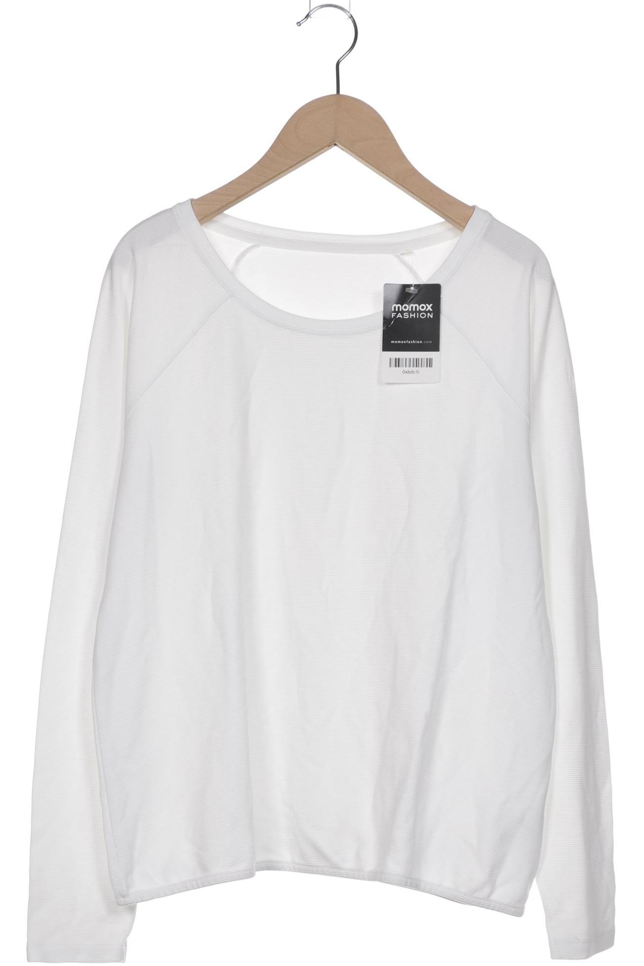 

Opus Damen Langarmshirt, weiß, Gr. 38