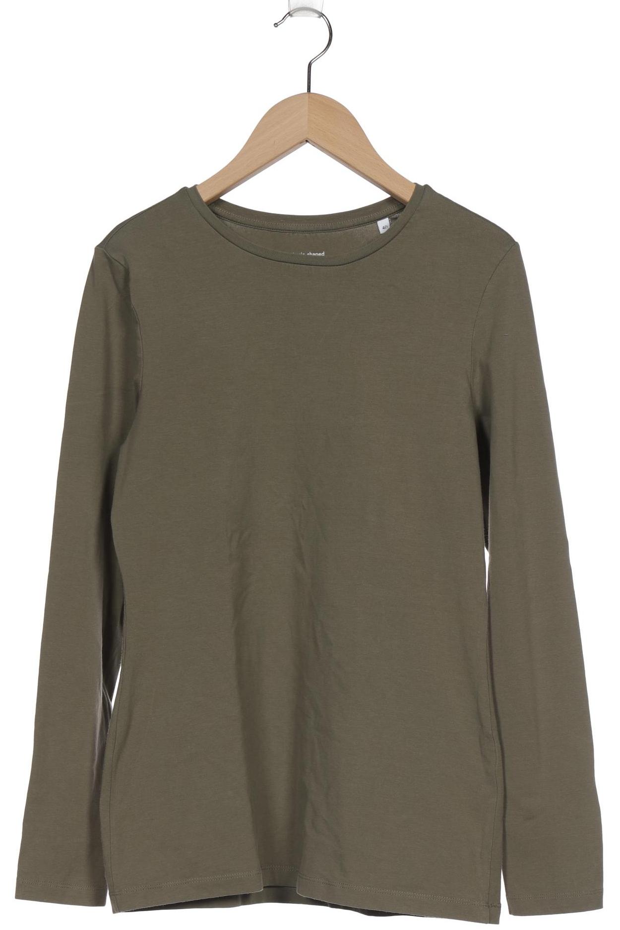

Opus Damen Langarmshirt, grün, Gr. 40