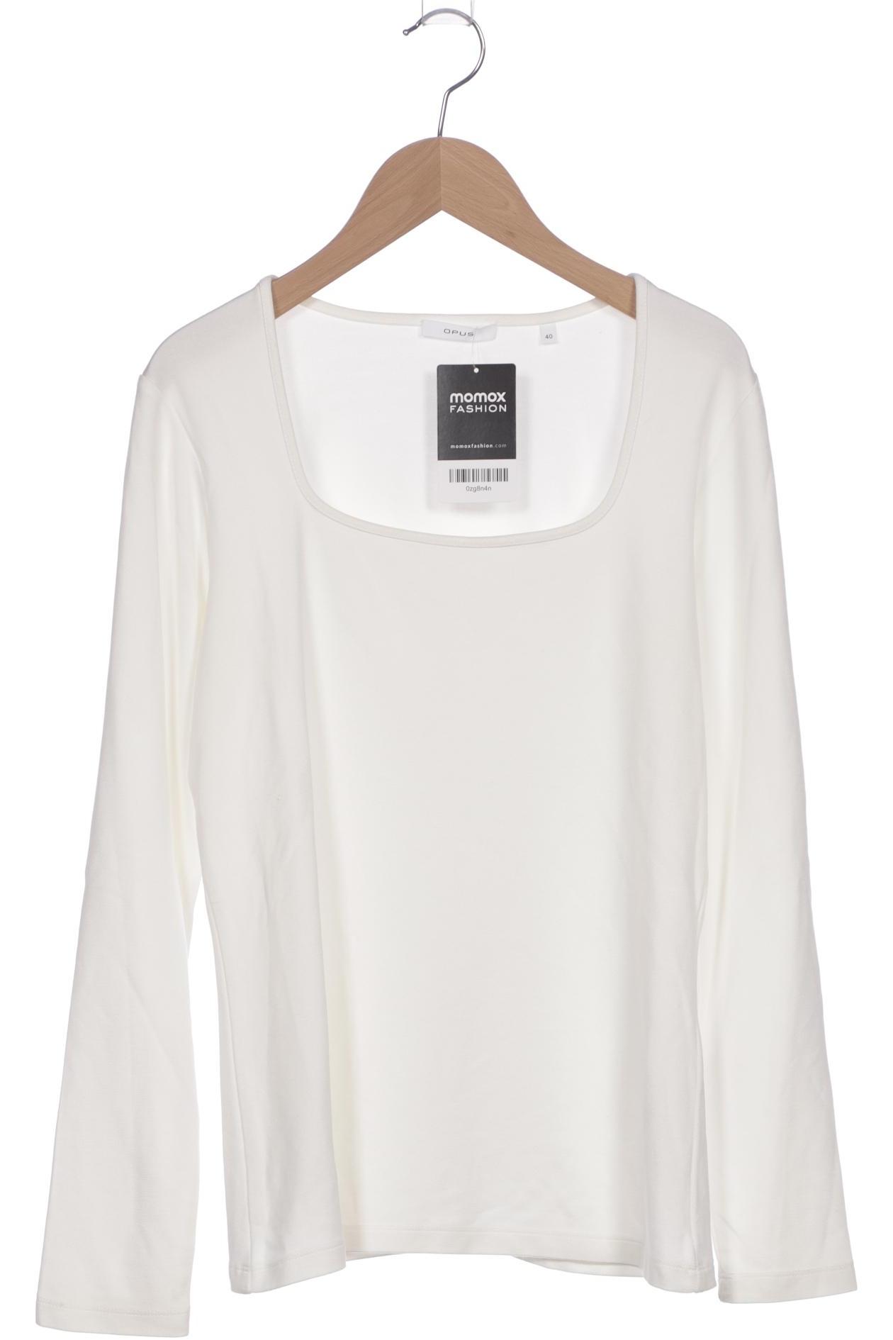 

Opus Damen Langarmshirt, cremeweiß, Gr. 40