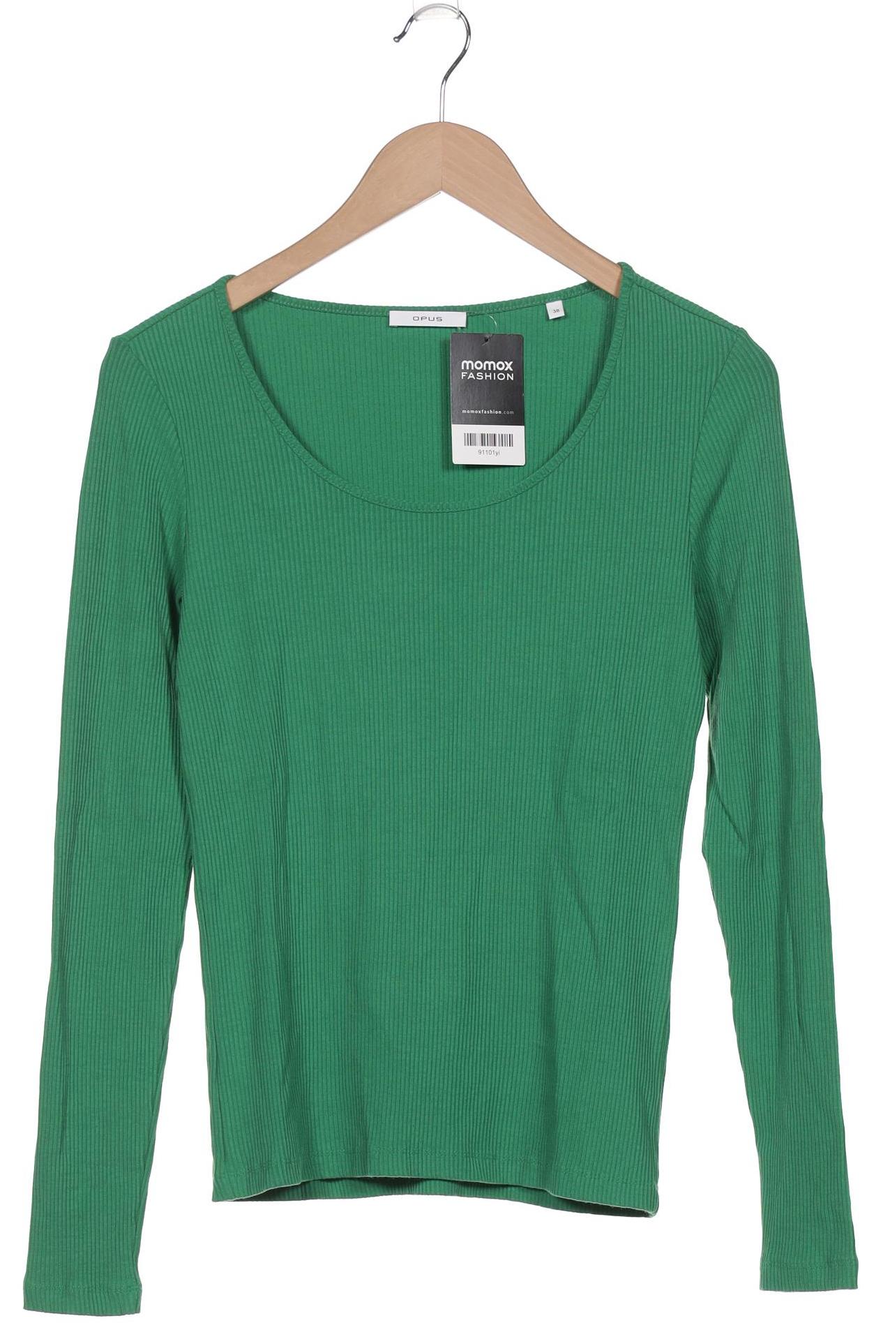 

Opus Damen Langarmshirt, grün, Gr. 38