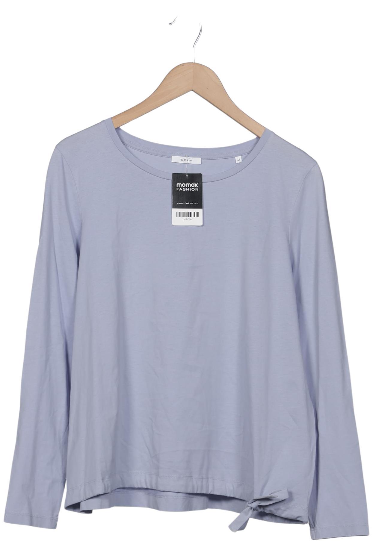 

Opus Damen Langarmshirt, hellblau, Gr. 40