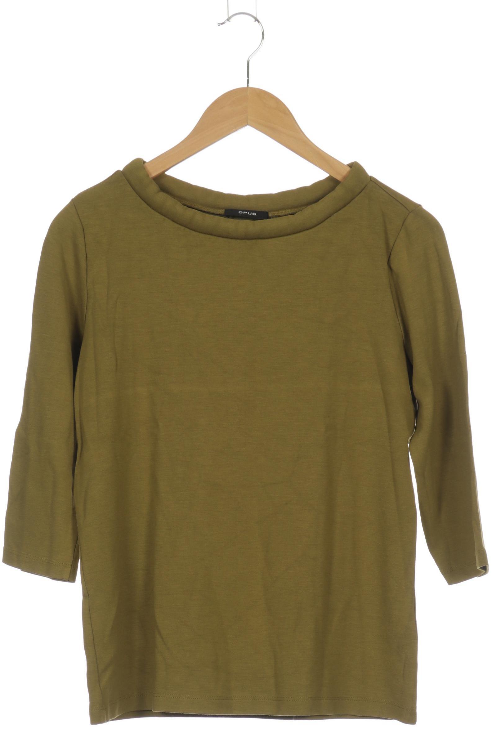 

Opus Damen Langarmshirt, grün, Gr. 38