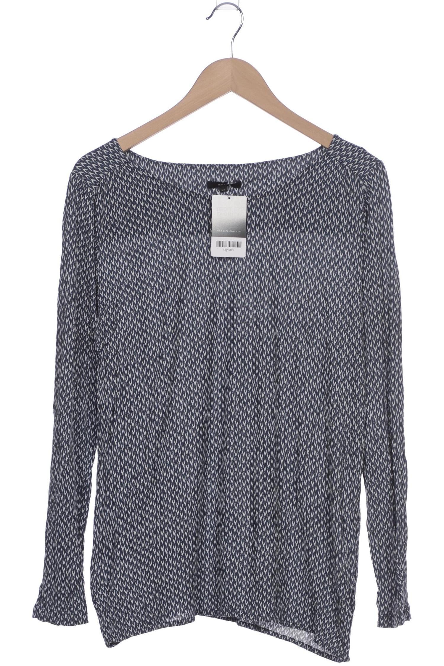 

Opus Damen Langarmshirt, marineblau, Gr. 40