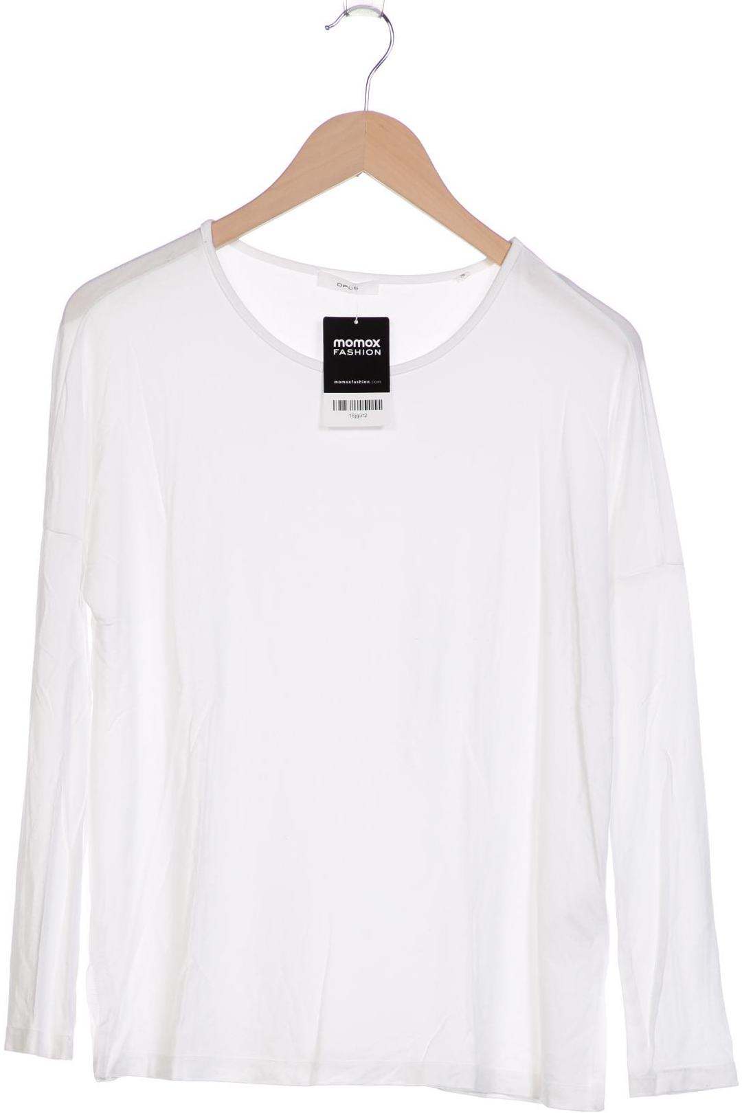 

Opus Damen Langarmshirt, weiß, Gr. 36