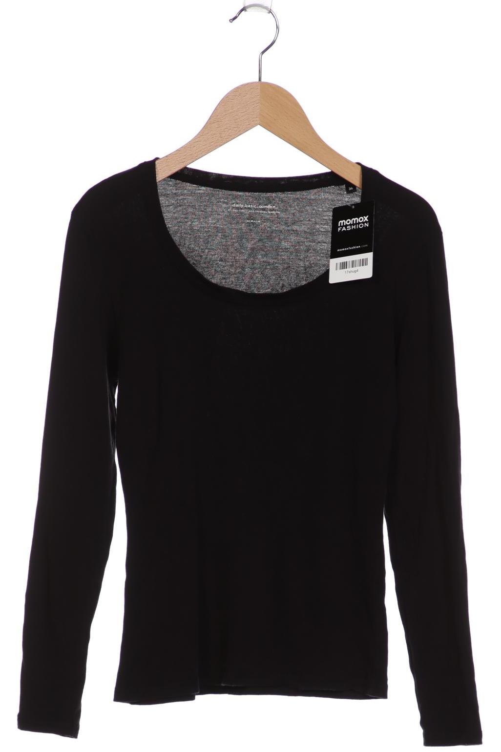 

Opus Damen Langarmshirt, schwarz, Gr. 36