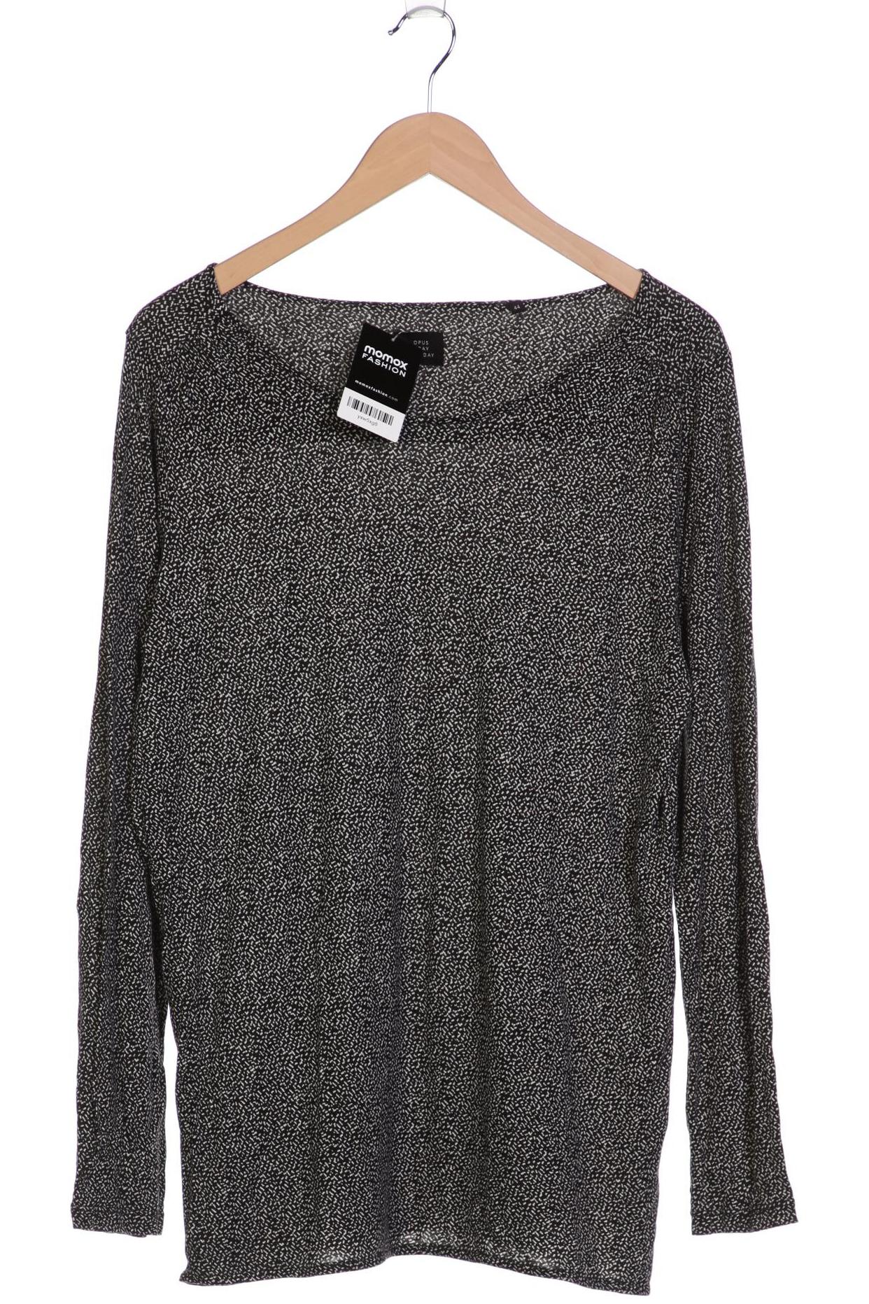 

Opus Damen Langarmshirt, schwarz, Gr. 44