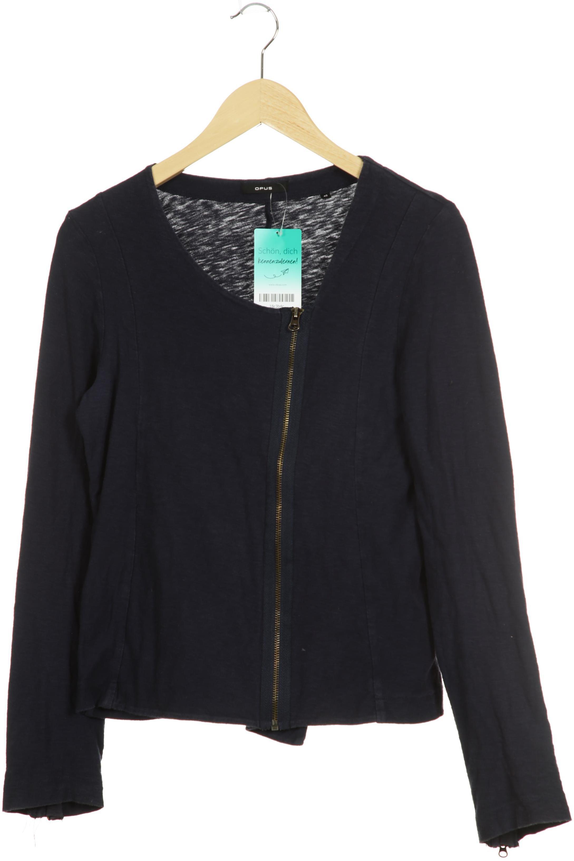 

Opus Damen Strickjacke, blau, Gr. 40