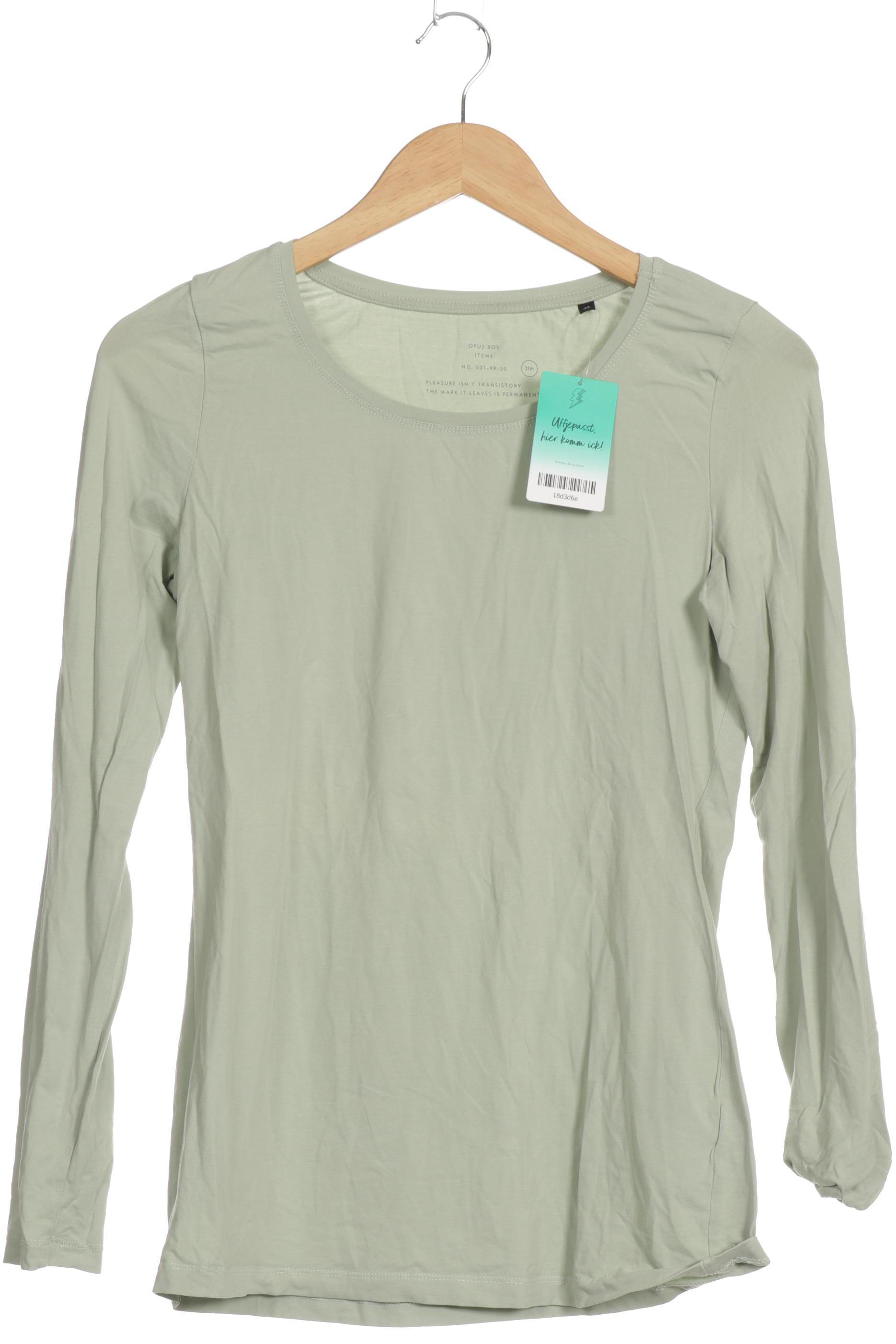 

Opus Damen Langarmshirt, grün, Gr. 40