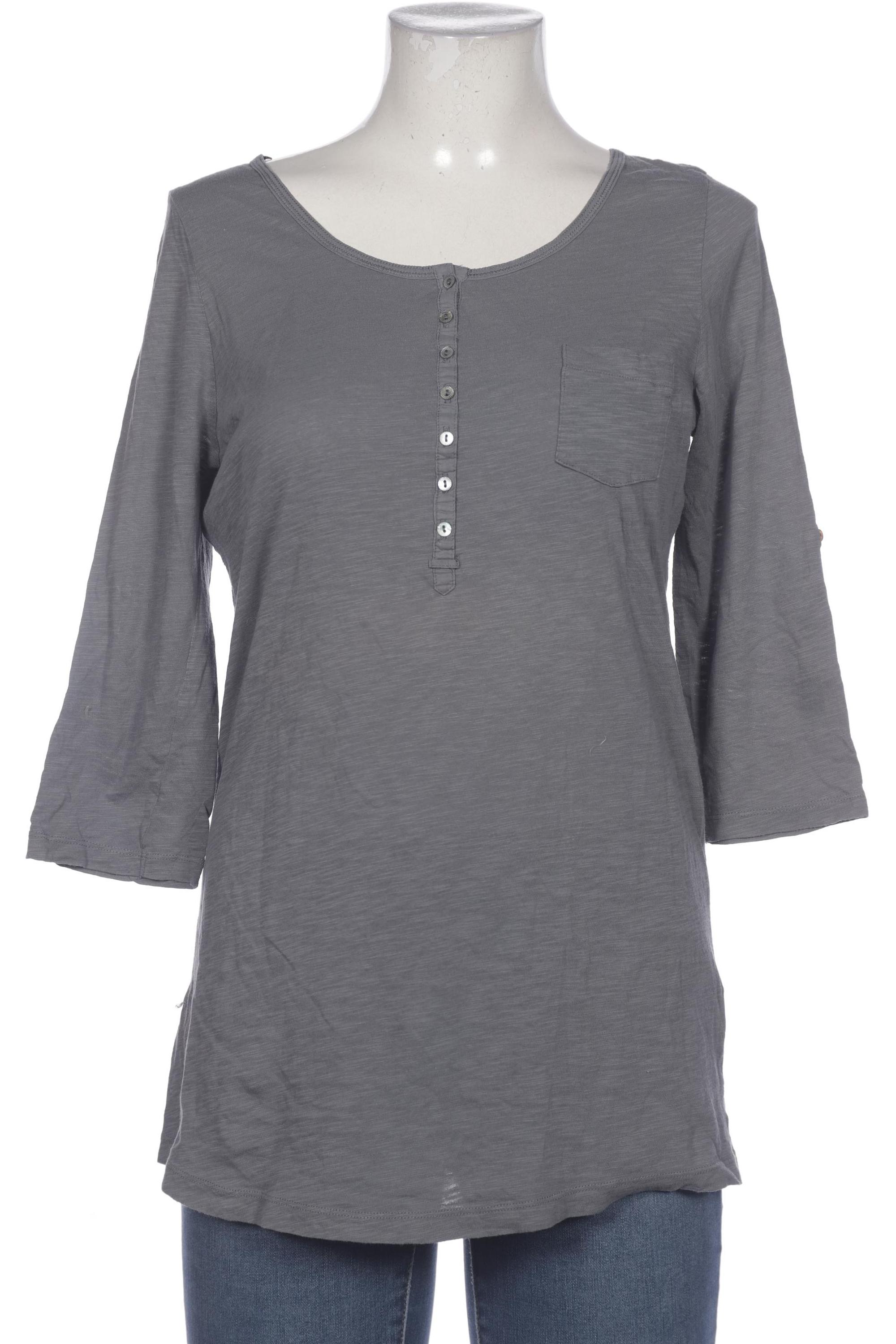 

Opus Damen Langarmshirt, grau, Gr. 40