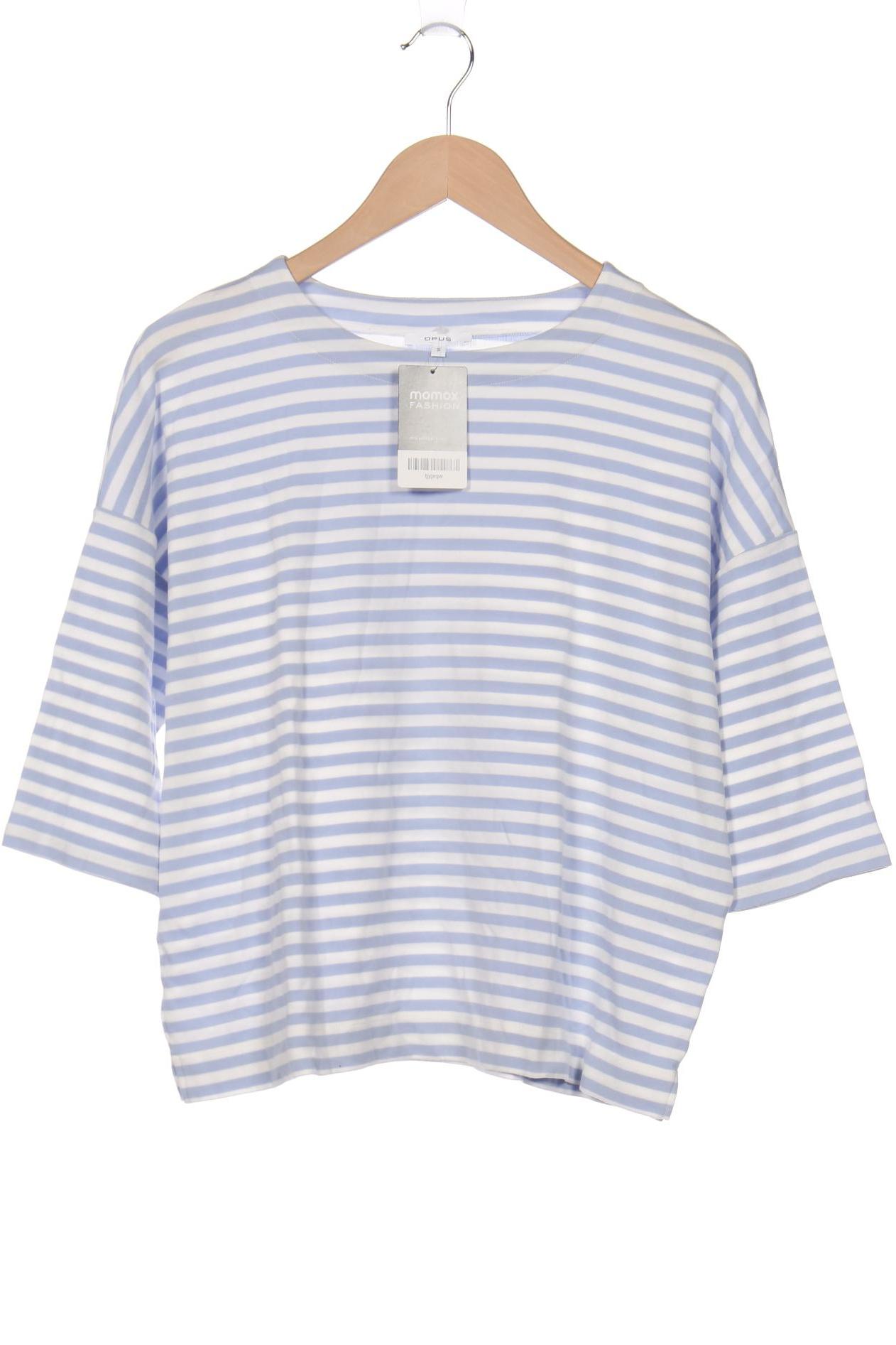 

Opus Damen Langarmshirt, hellblau, Gr. 36