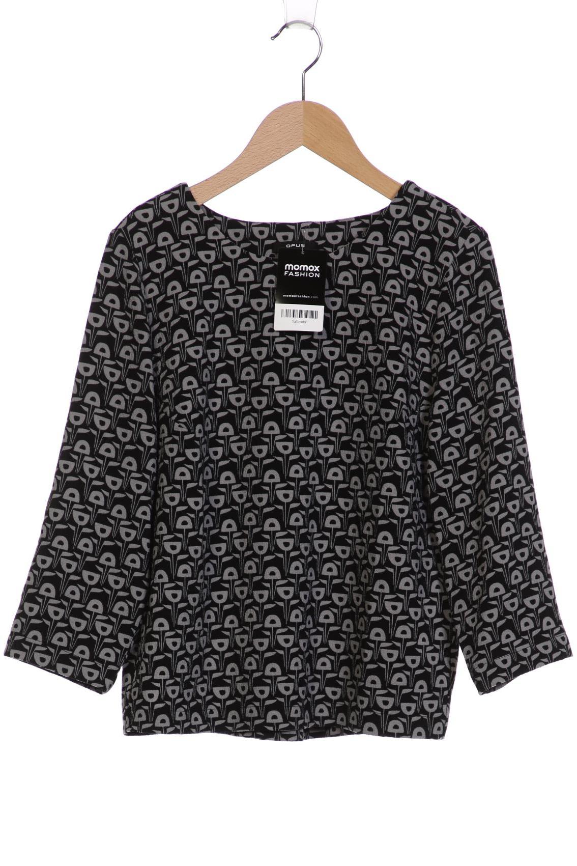 

Opus Damen Langarmshirt, schwarz, Gr. 36