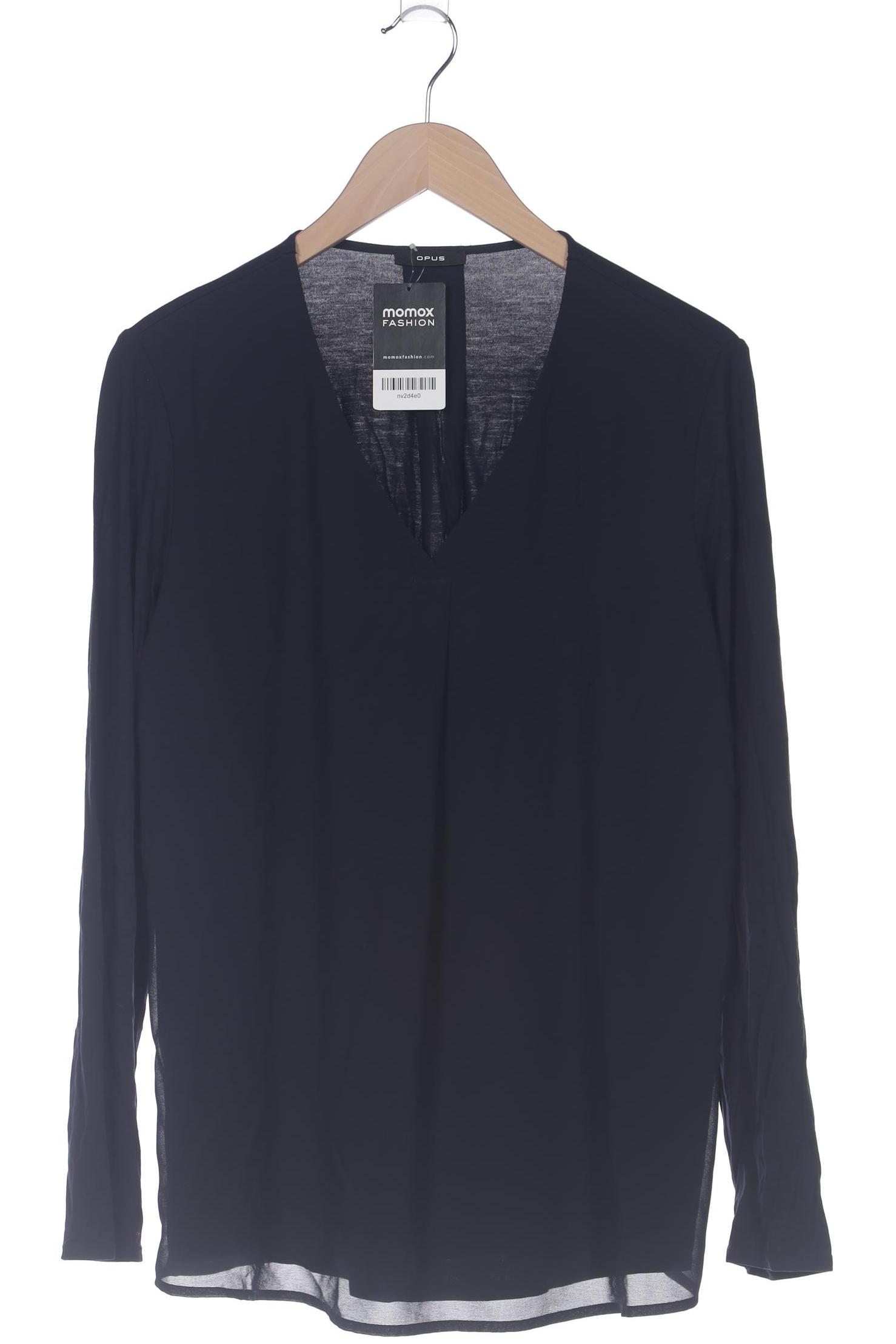 

Opus Damen Langarmshirt, marineblau, Gr. 42