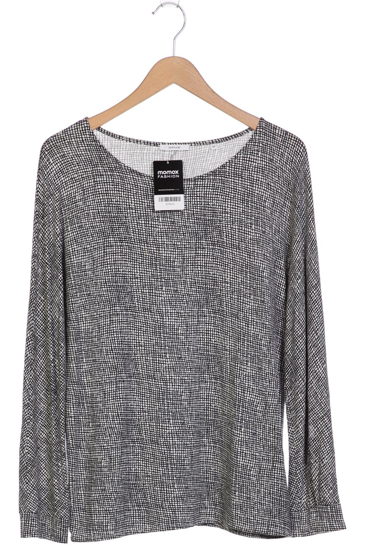 

Opus Damen Langarmshirt, schwarz, Gr. 42