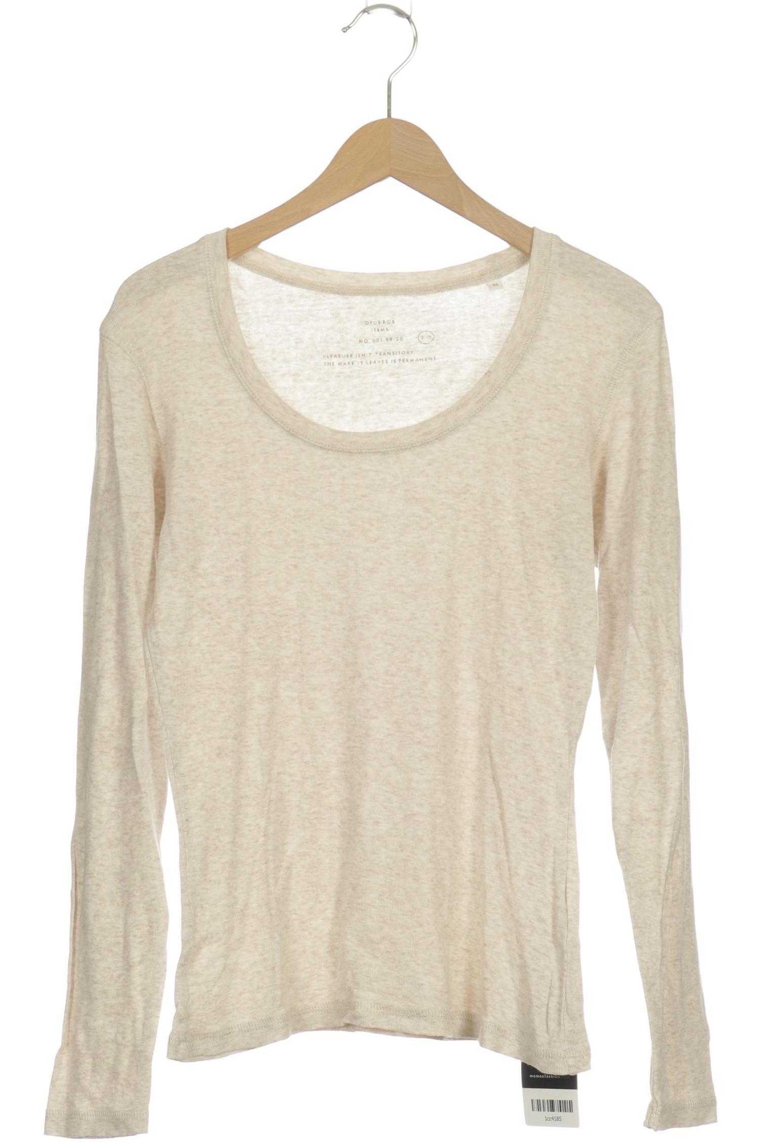 

Opus Damen Langarmshirt, beige, Gr. 36