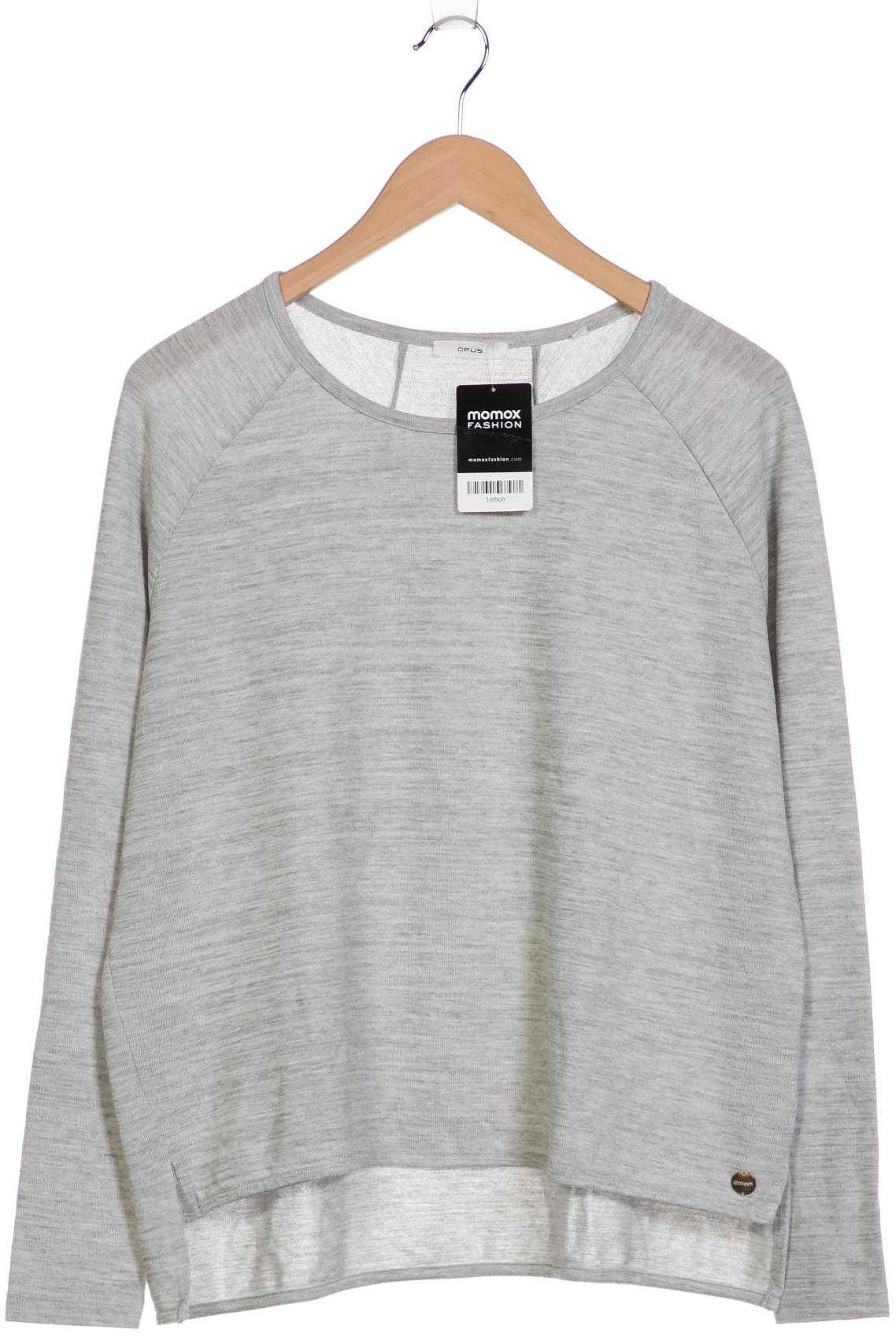 

Opus Damen Langarmshirt, grau, Gr. 38