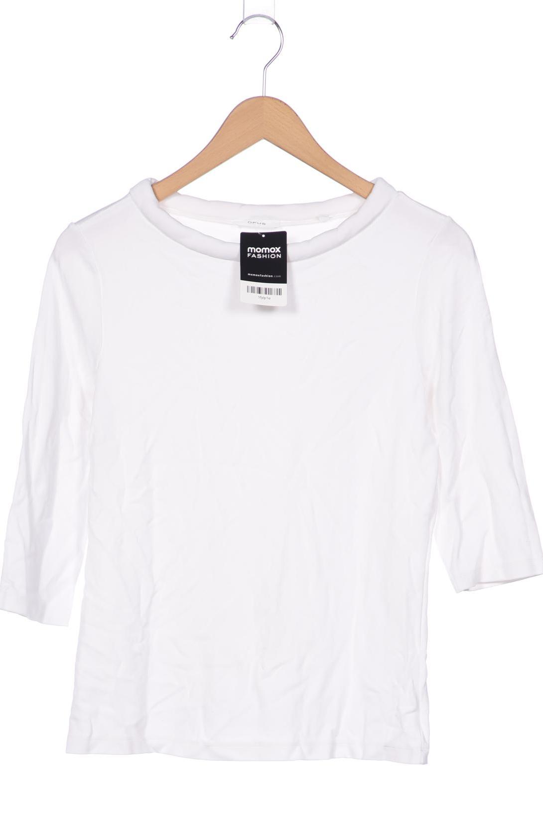 

Opus Damen Langarmshirt, weiß, Gr. 38