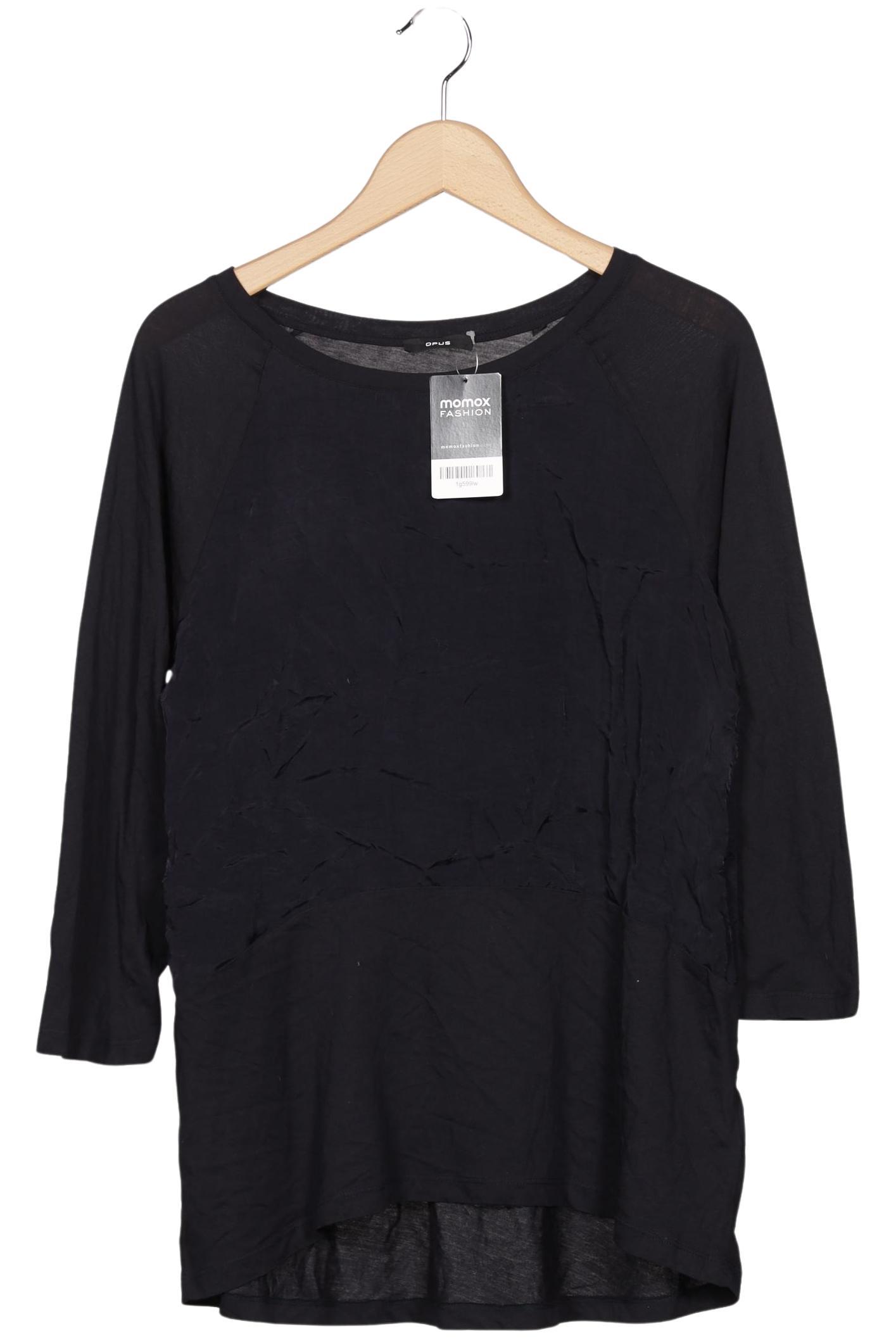 

Opus Damen Langarmshirt, marineblau, Gr. 38