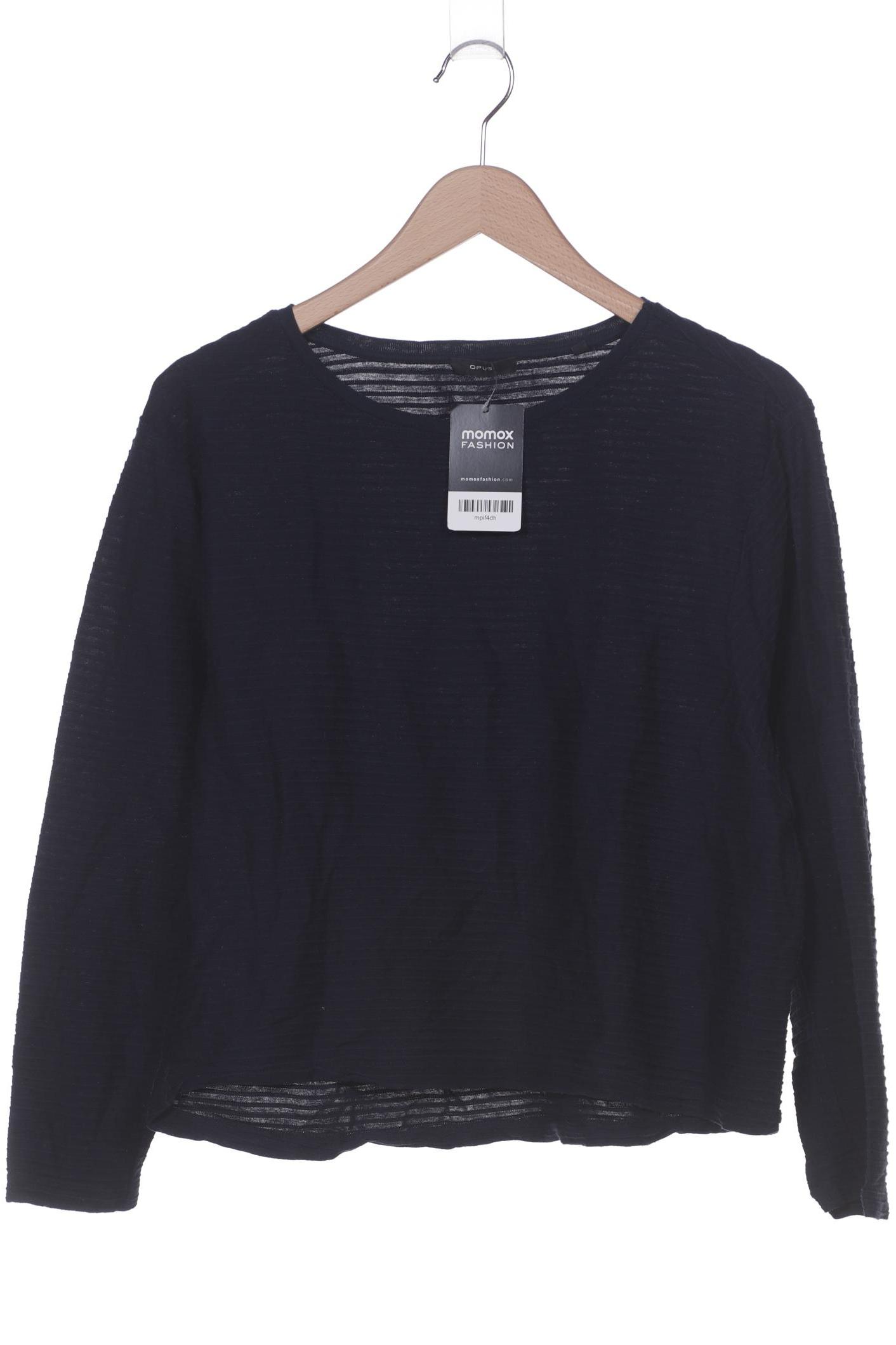 

Opus Damen Langarmshirt, marineblau, Gr. 38