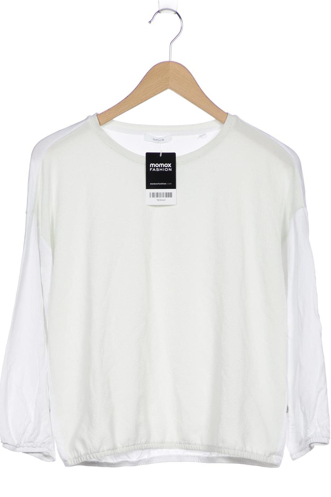 

Opus Damen Langarmshirt, weiß