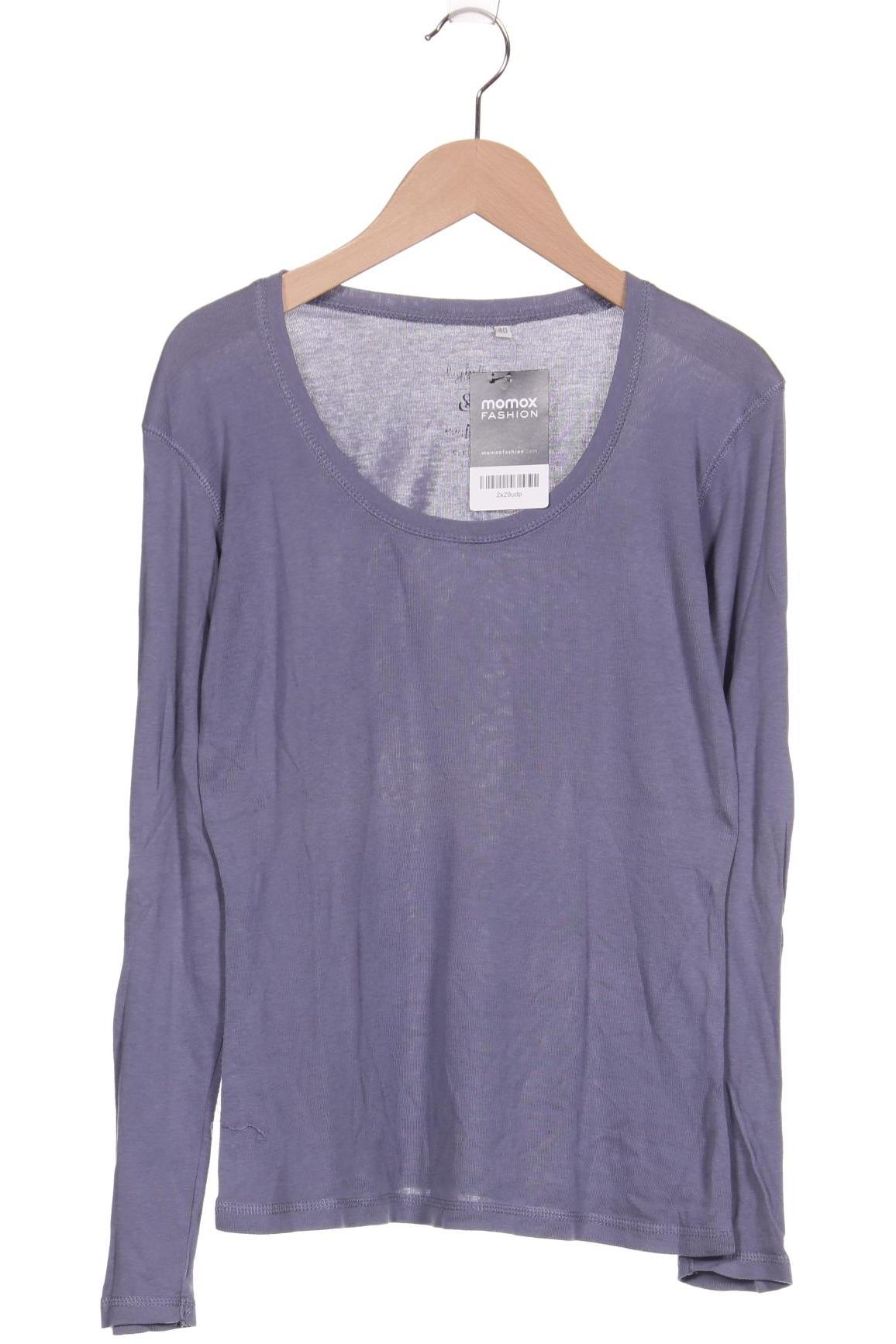 

Opus Damen Langarmshirt, blau, Gr. 40
