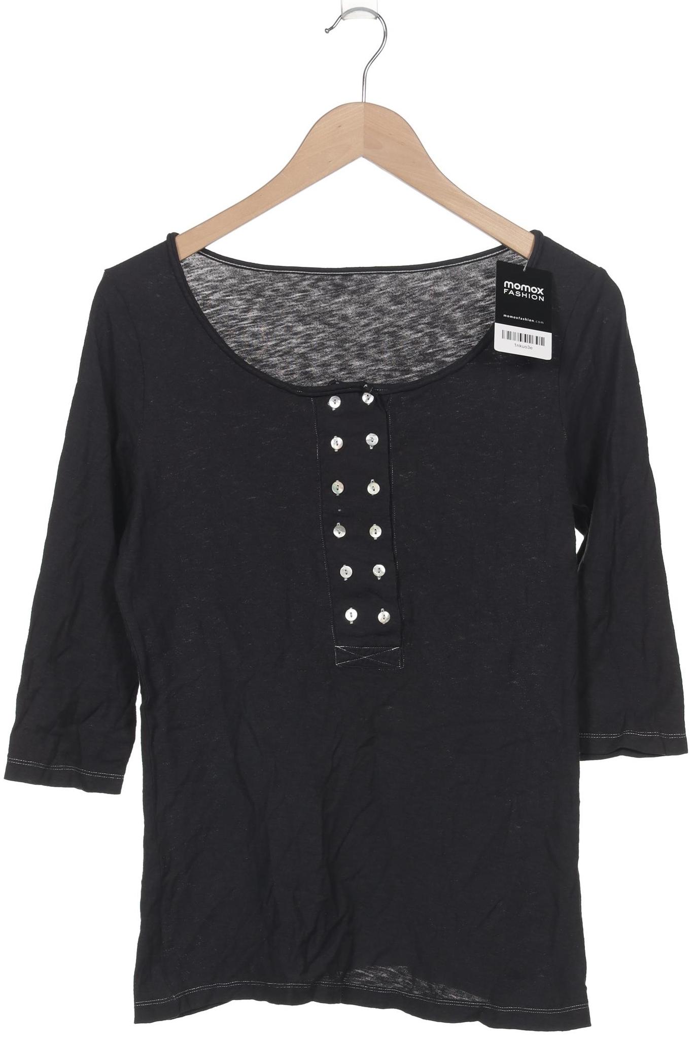 

Opus Damen Langarmshirt, schwarz, Gr. 38