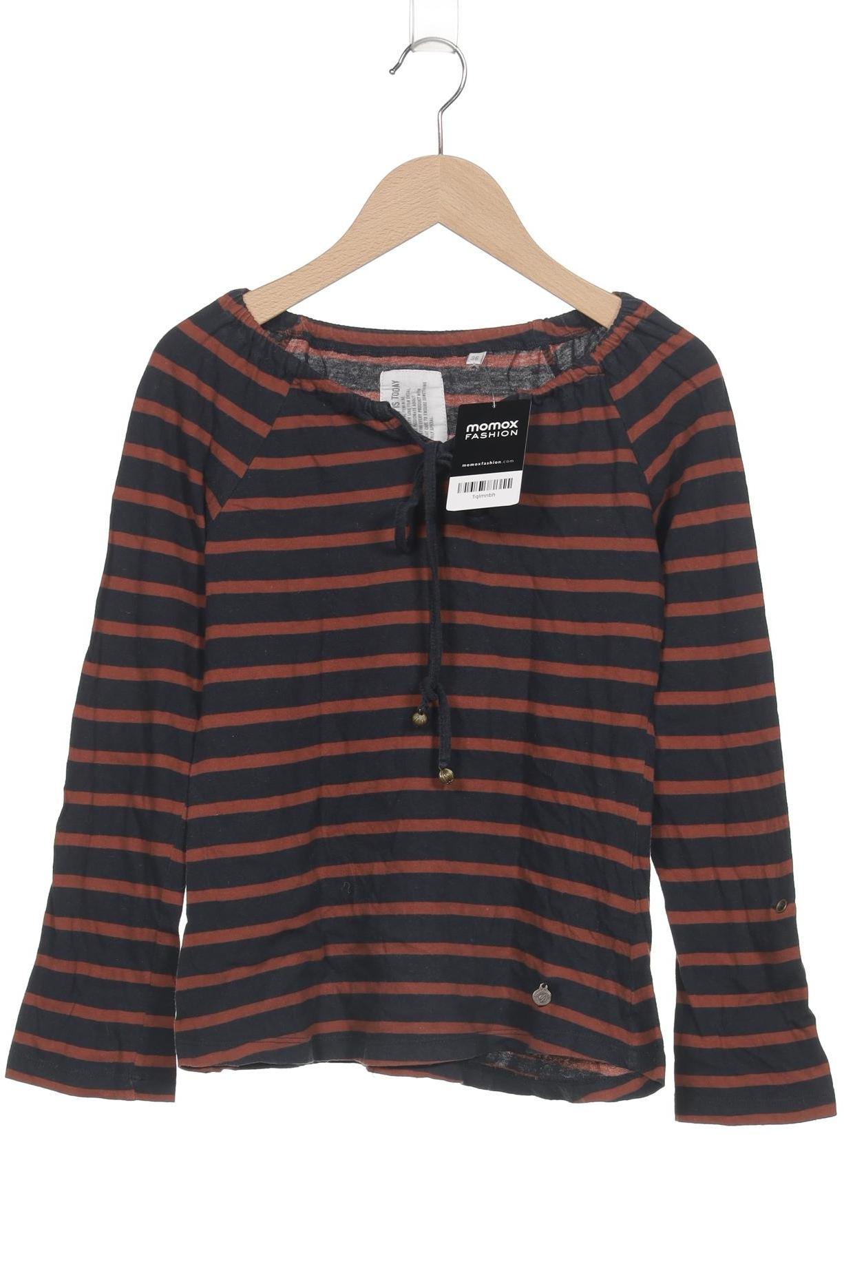 

Opus Damen Langarmshirt, marineblau, Gr. 36