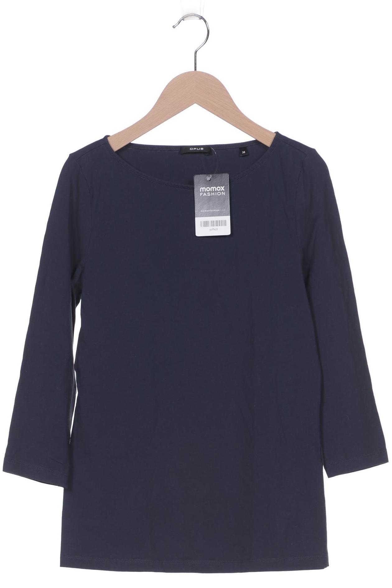 

Opus Damen Langarmshirt, marineblau, Gr. 38