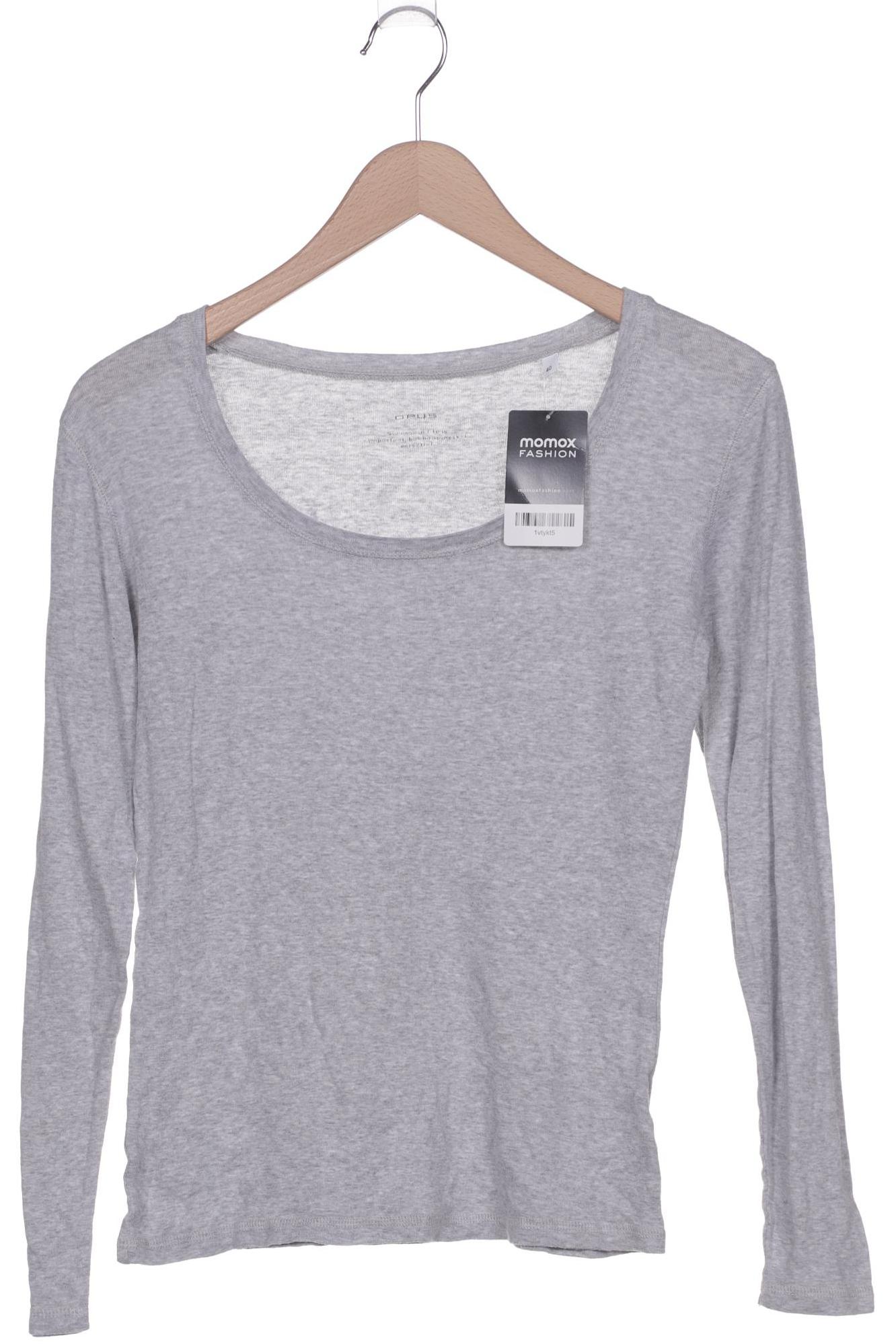 

Opus Damen Langarmshirt, grau, Gr. 40
