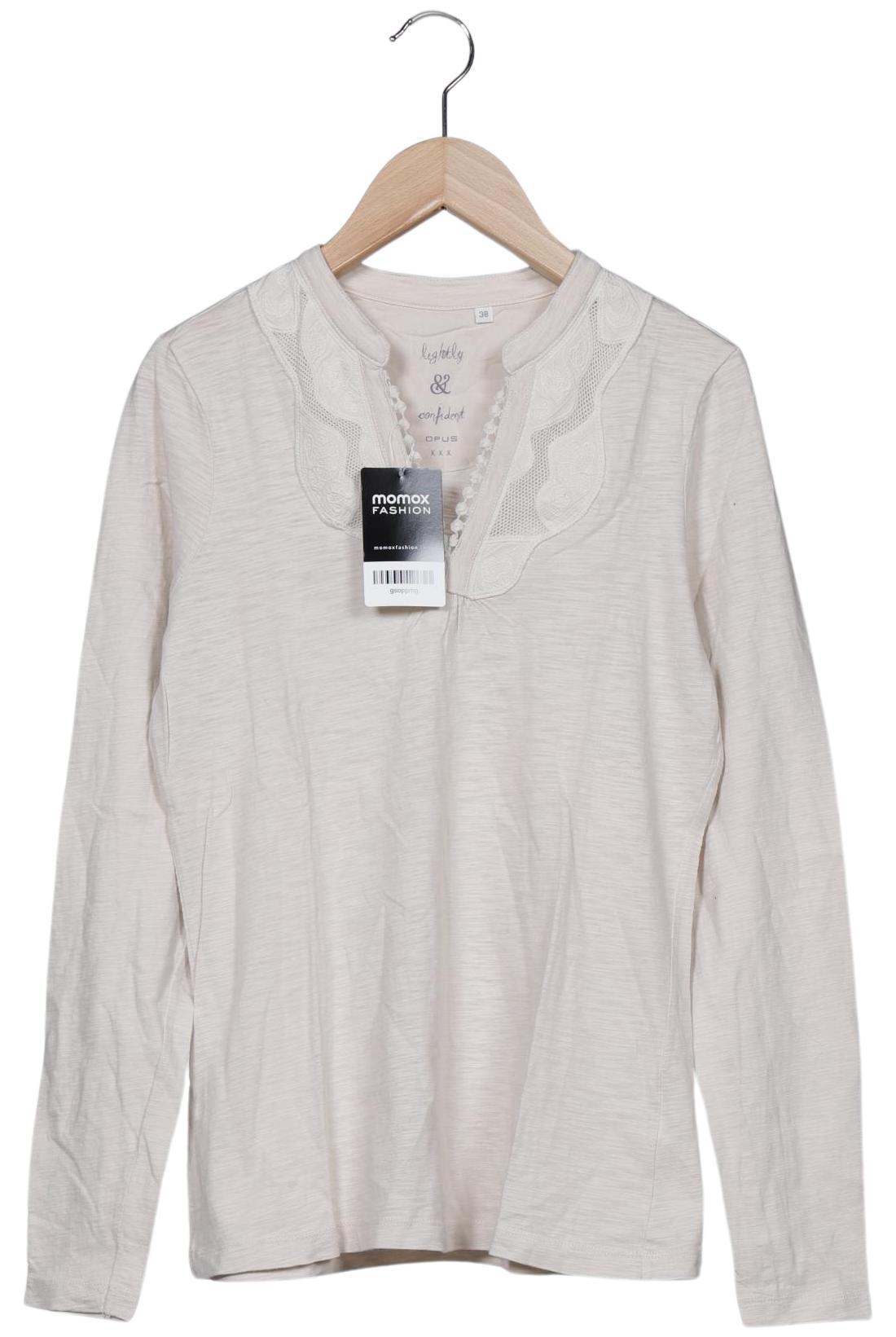 

Opus Damen Langarmshirt, cremeweiß, Gr. 38