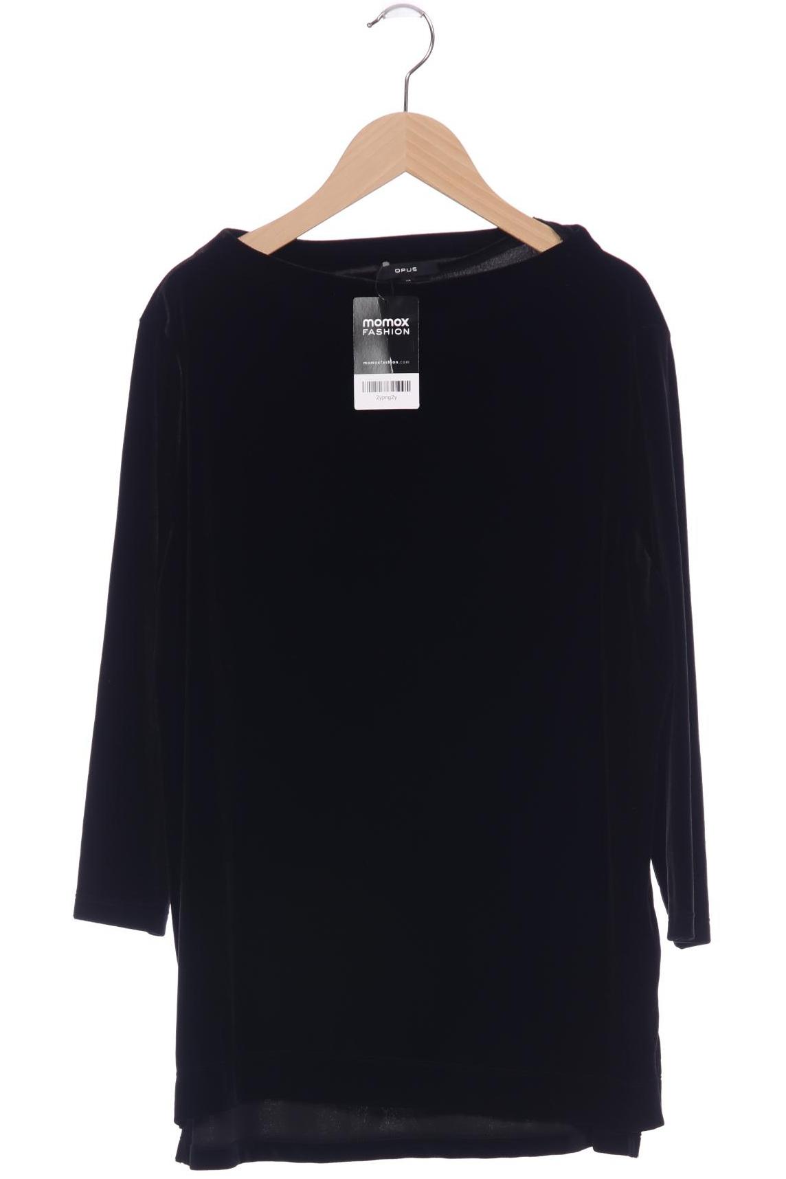

Opus Damen Langarmshirt, schwarz, Gr. 40