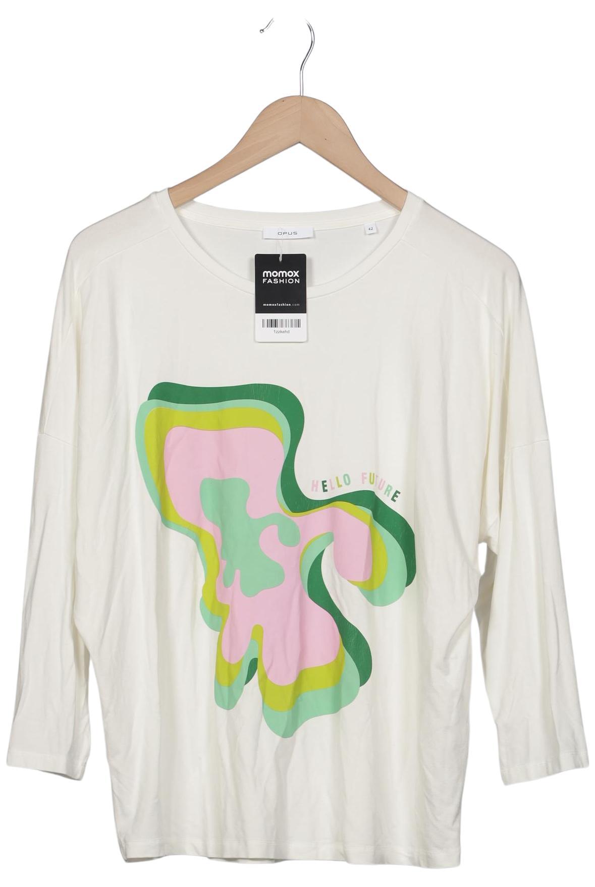 

Opus Damen Langarmshirt, cremeweiß, Gr. 42