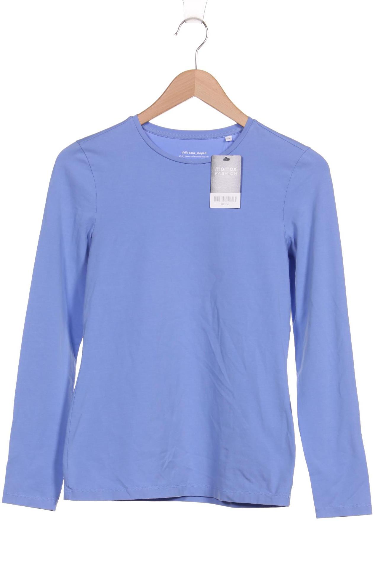 

Opus Damen Langarmshirt, blau, Gr. 38