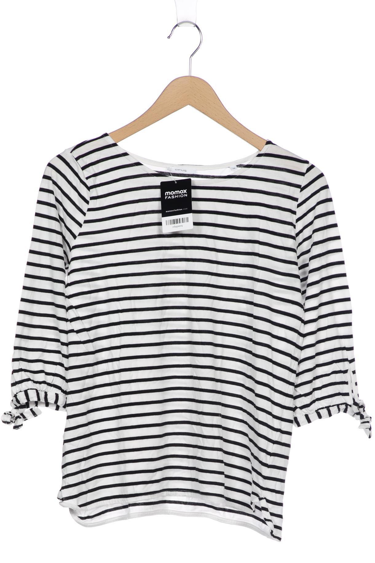 

Opus Damen Langarmshirt, weiß, Gr. 38