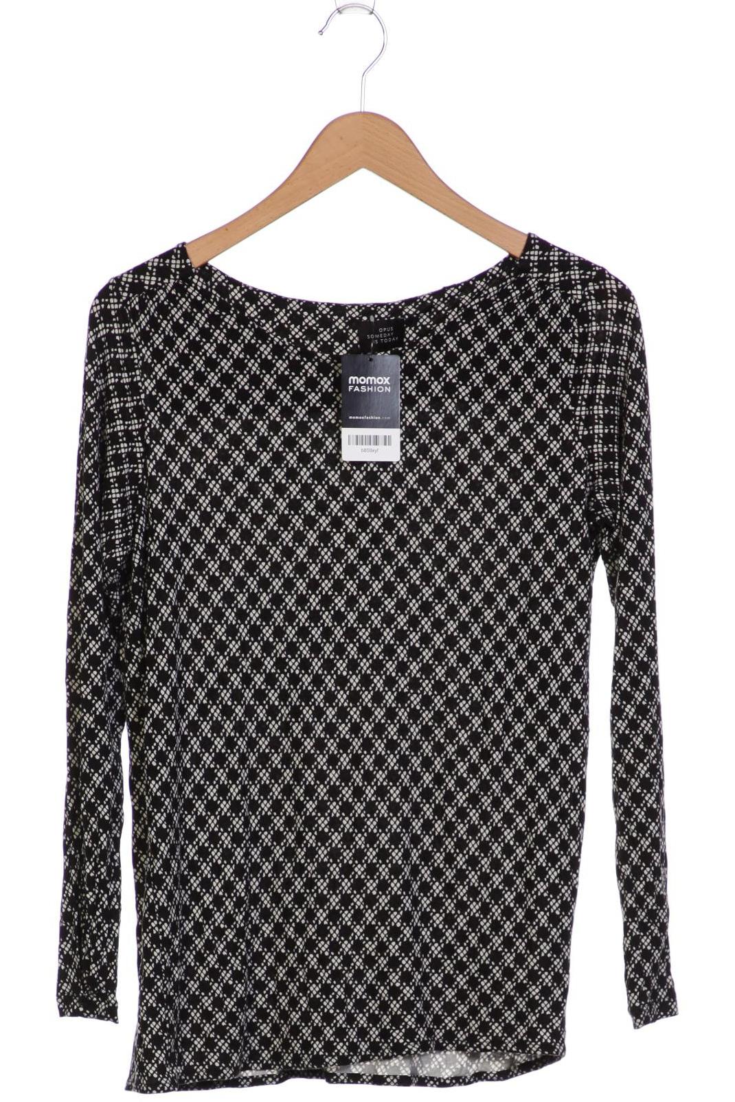 

Opus Damen Langarmshirt, schwarz, Gr. 40