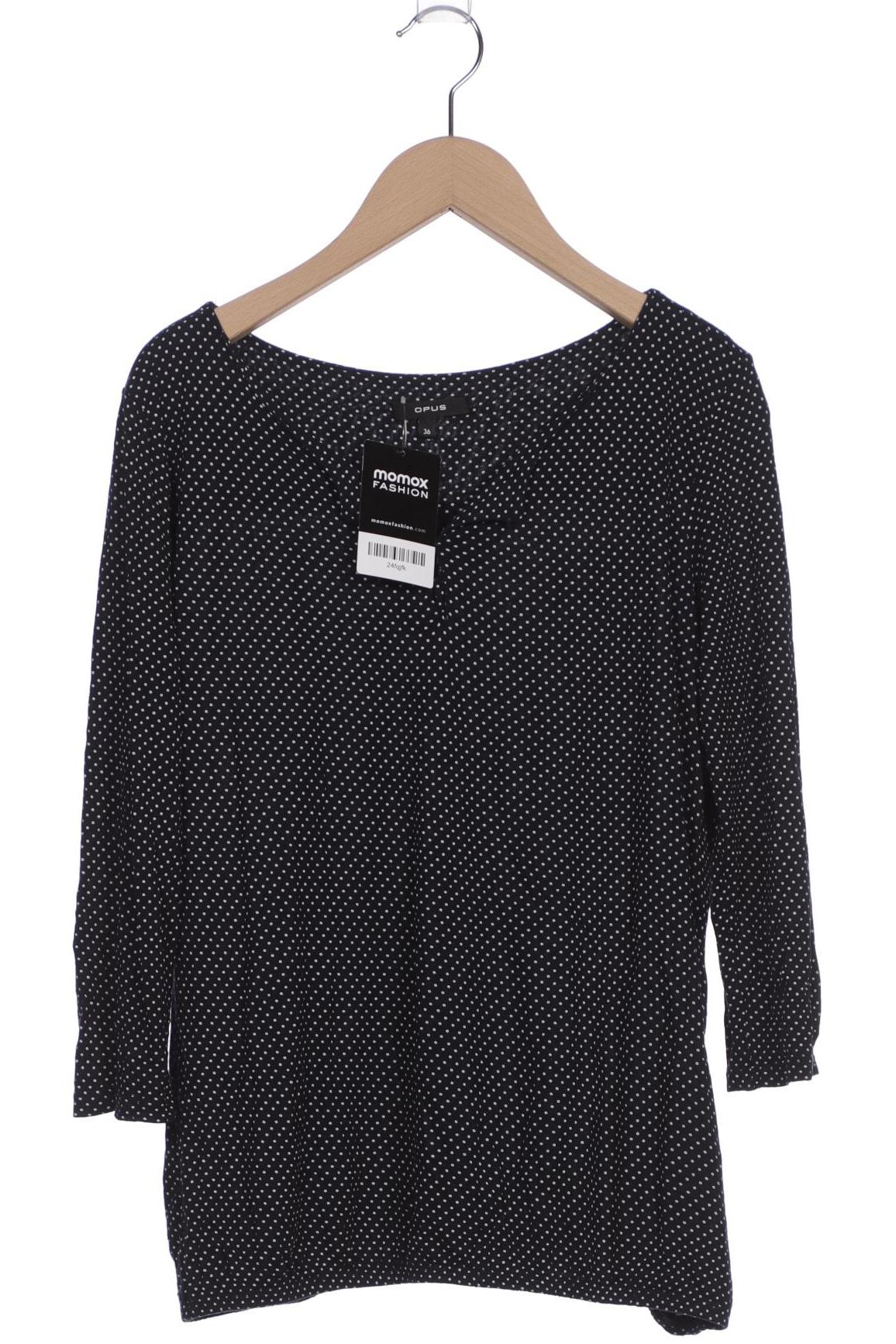 

Opus Damen Langarmshirt, marineblau, Gr. 36