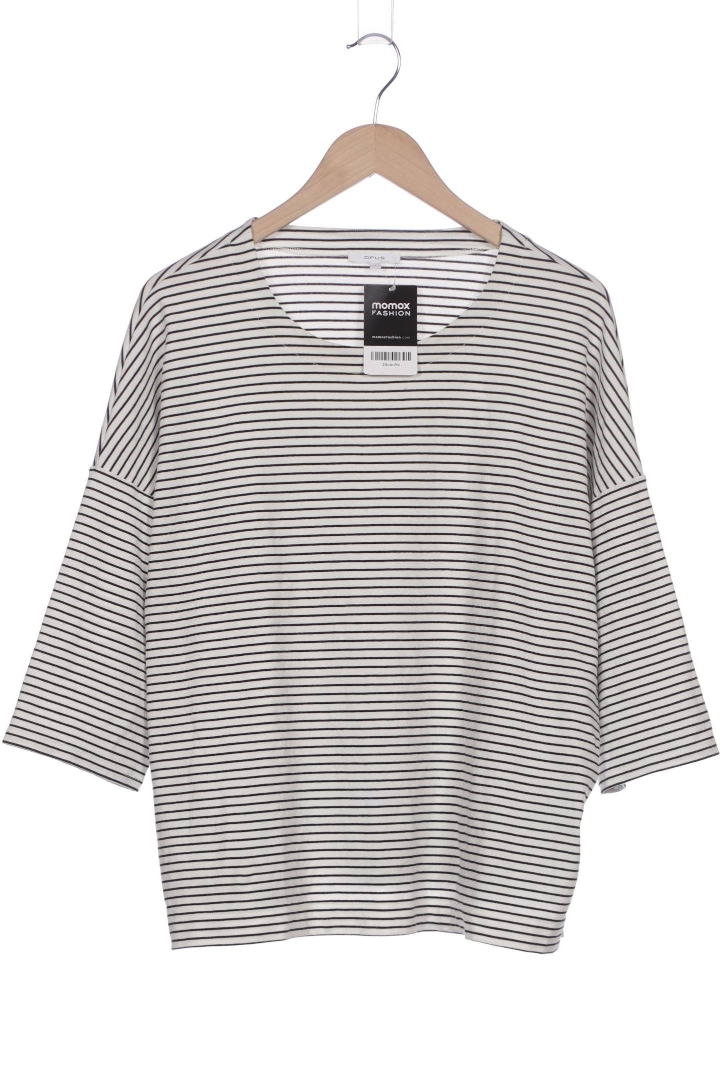 

Opus Damen Langarmshirt, weiß, Gr. 42