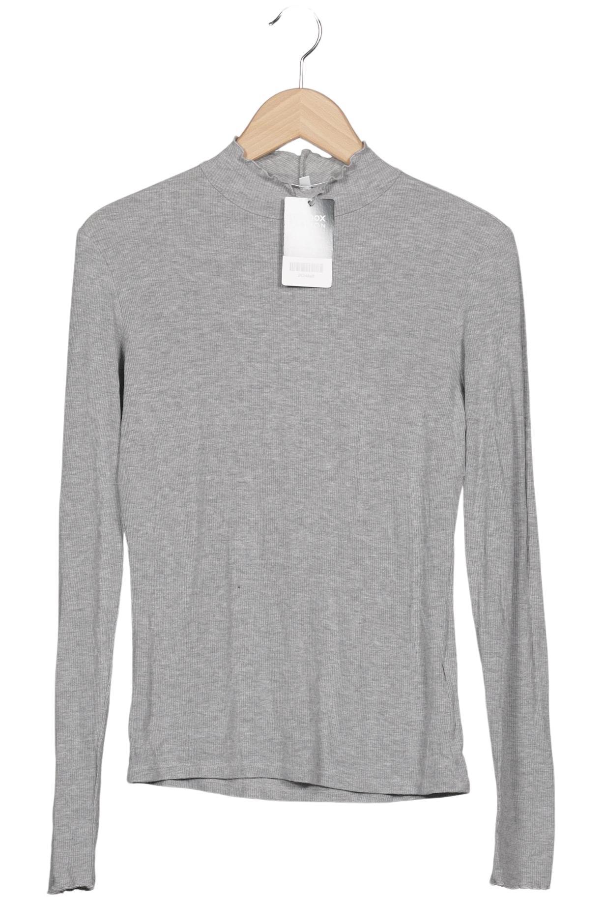 

Opus Damen Langarmshirt, grau, Gr. 36