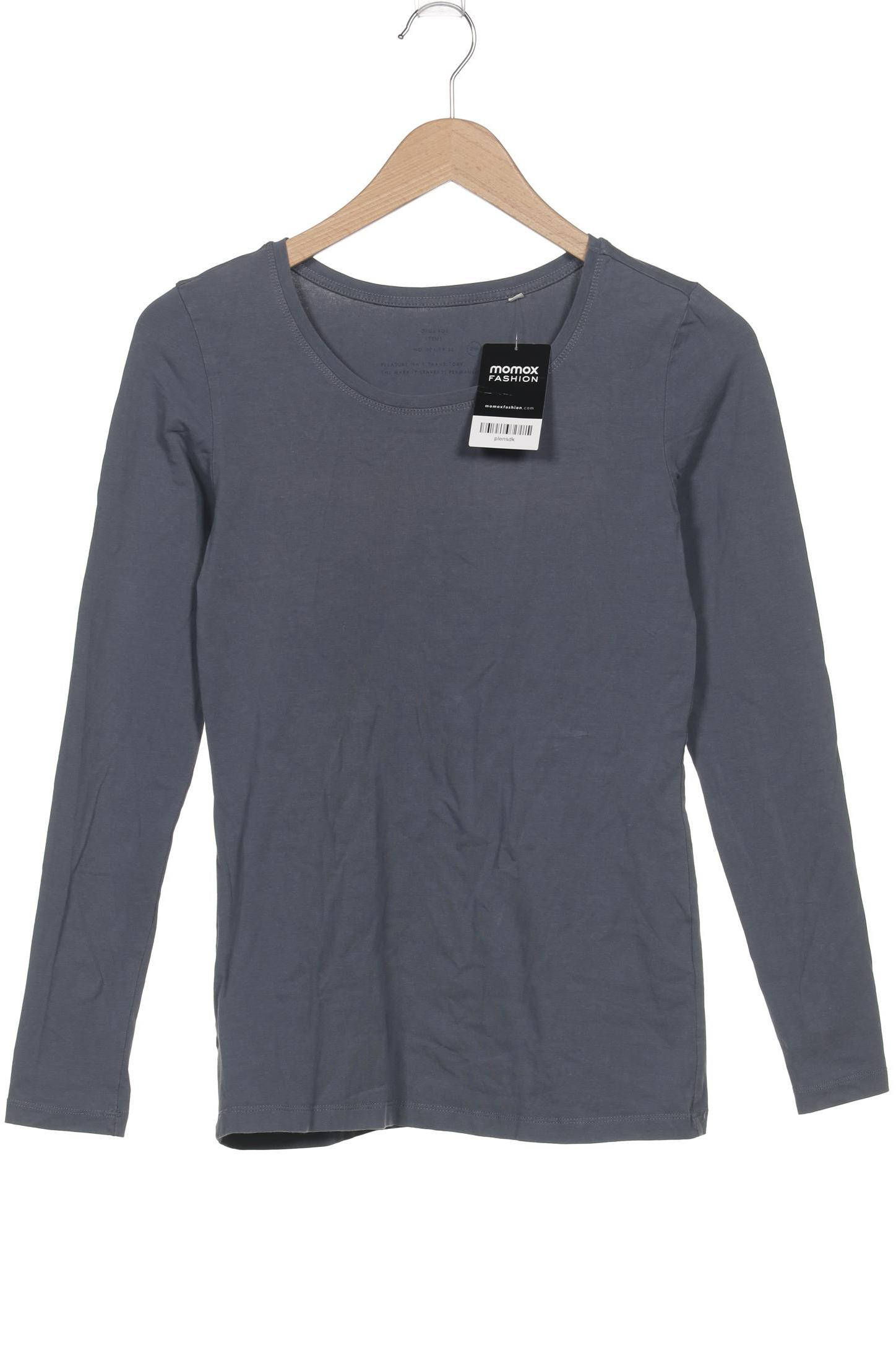 

Opus Damen Langarmshirt, grau, Gr. 38