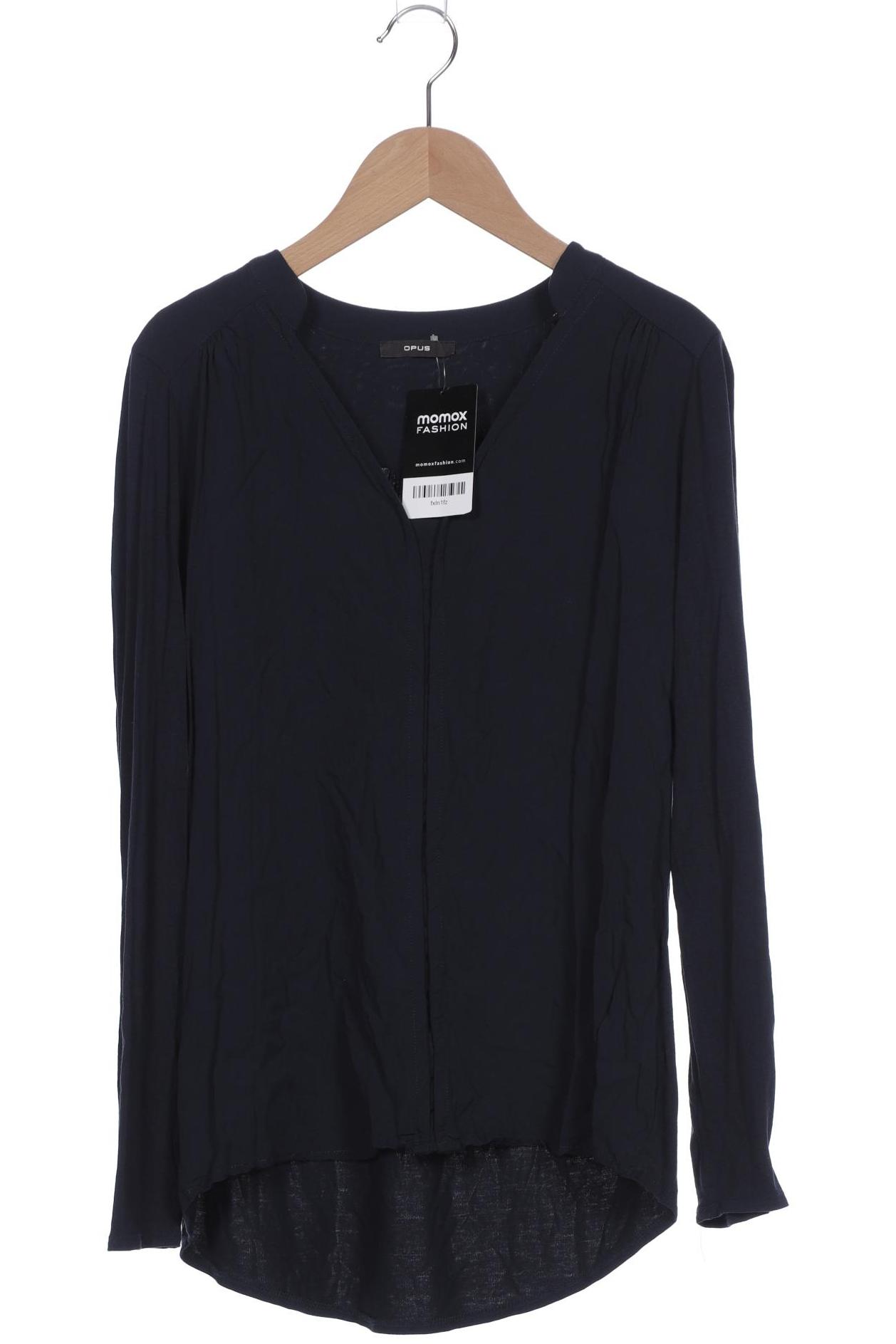 

Opus Damen Langarmshirt, marineblau, Gr. 36