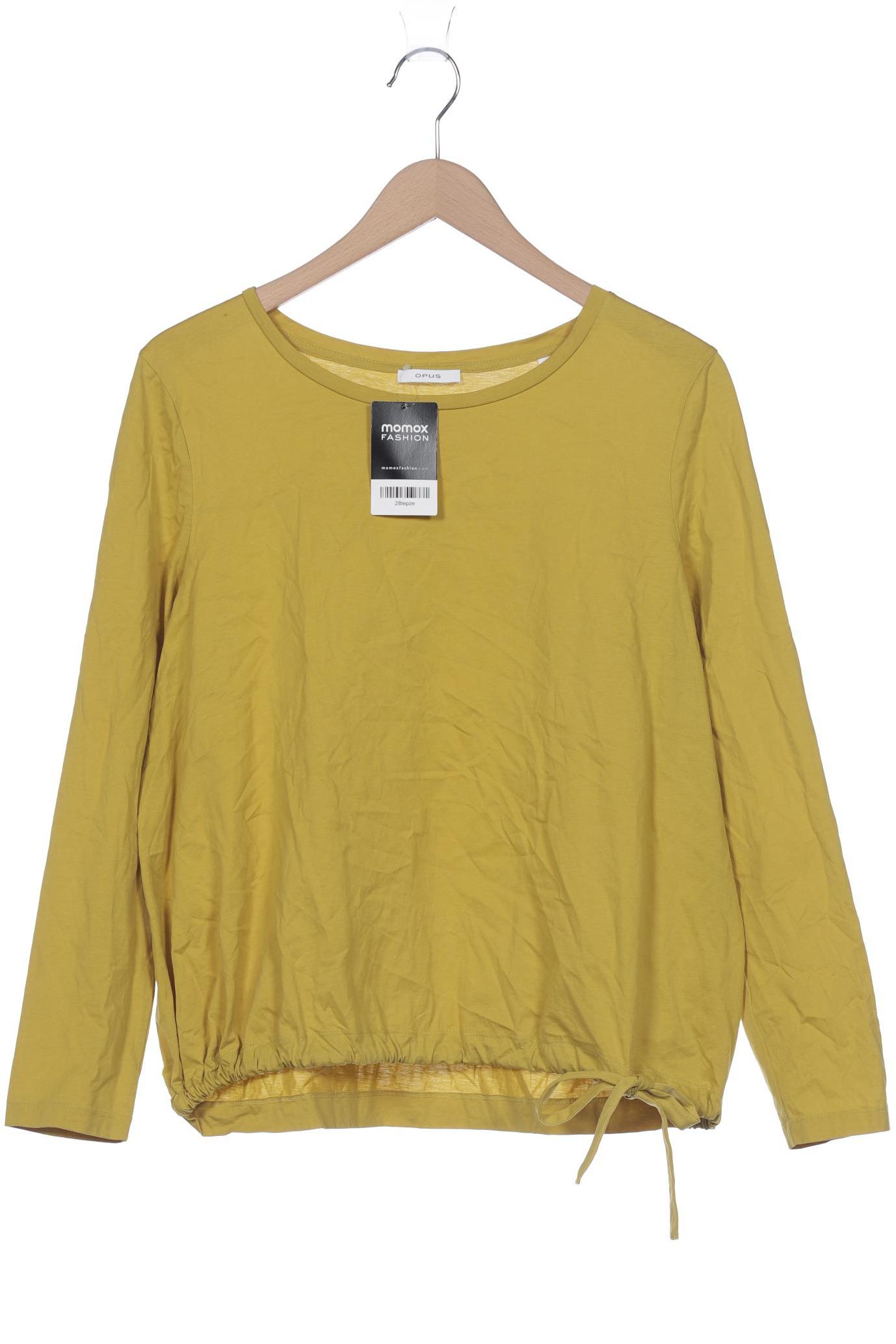 

Opus Damen Langarmshirt, gelb, Gr. 40
