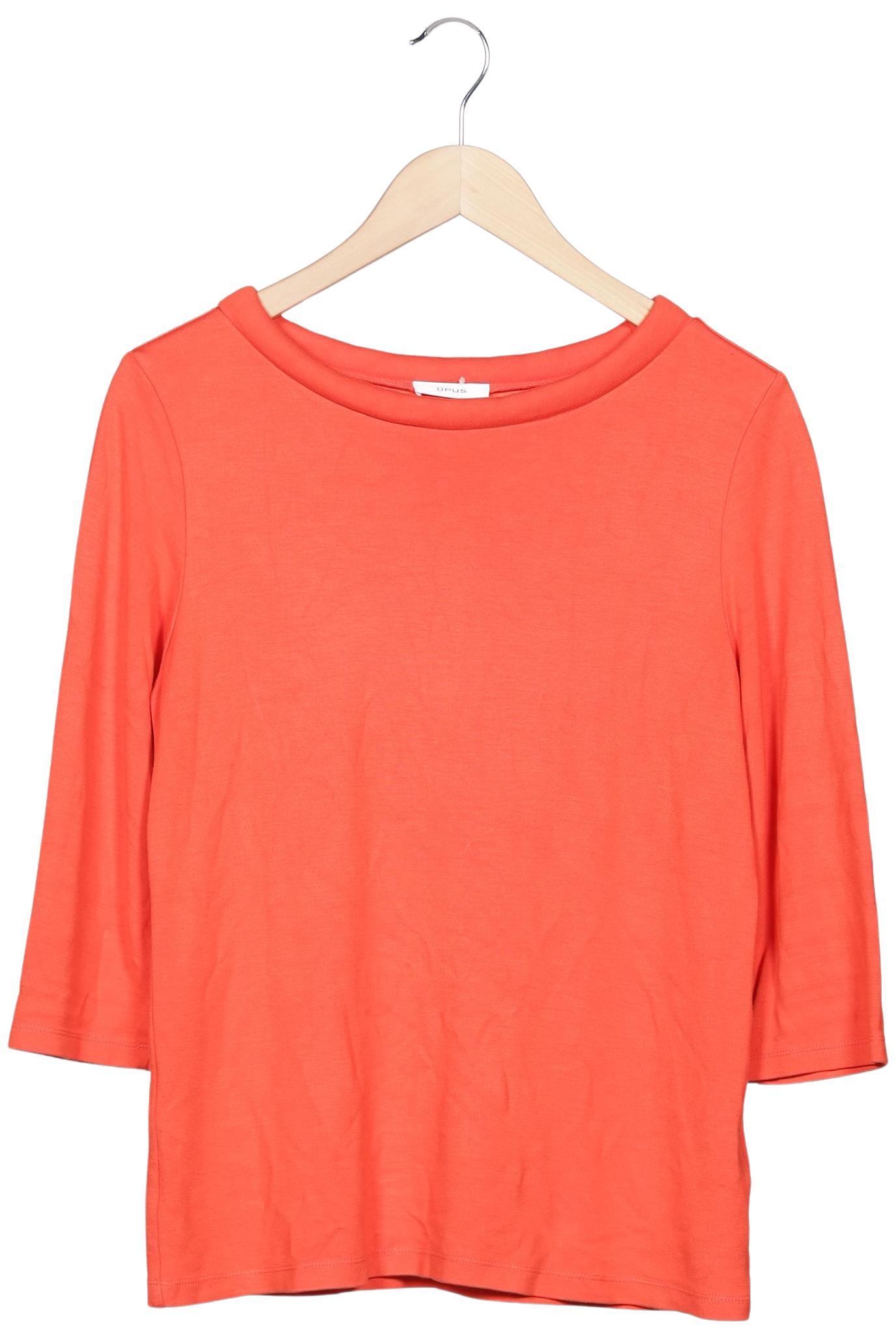 

Opus Damen Langarmshirt, orange, Gr. 38