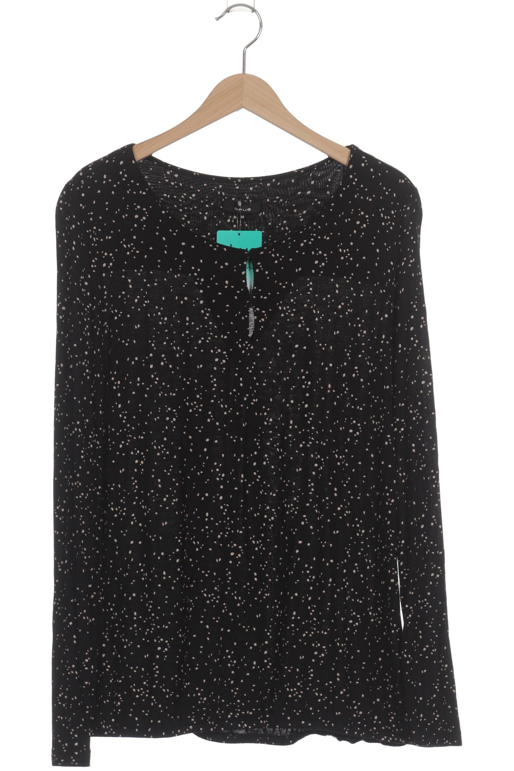 

Opus Damen Langarmshirt, schwarz, Gr. 38