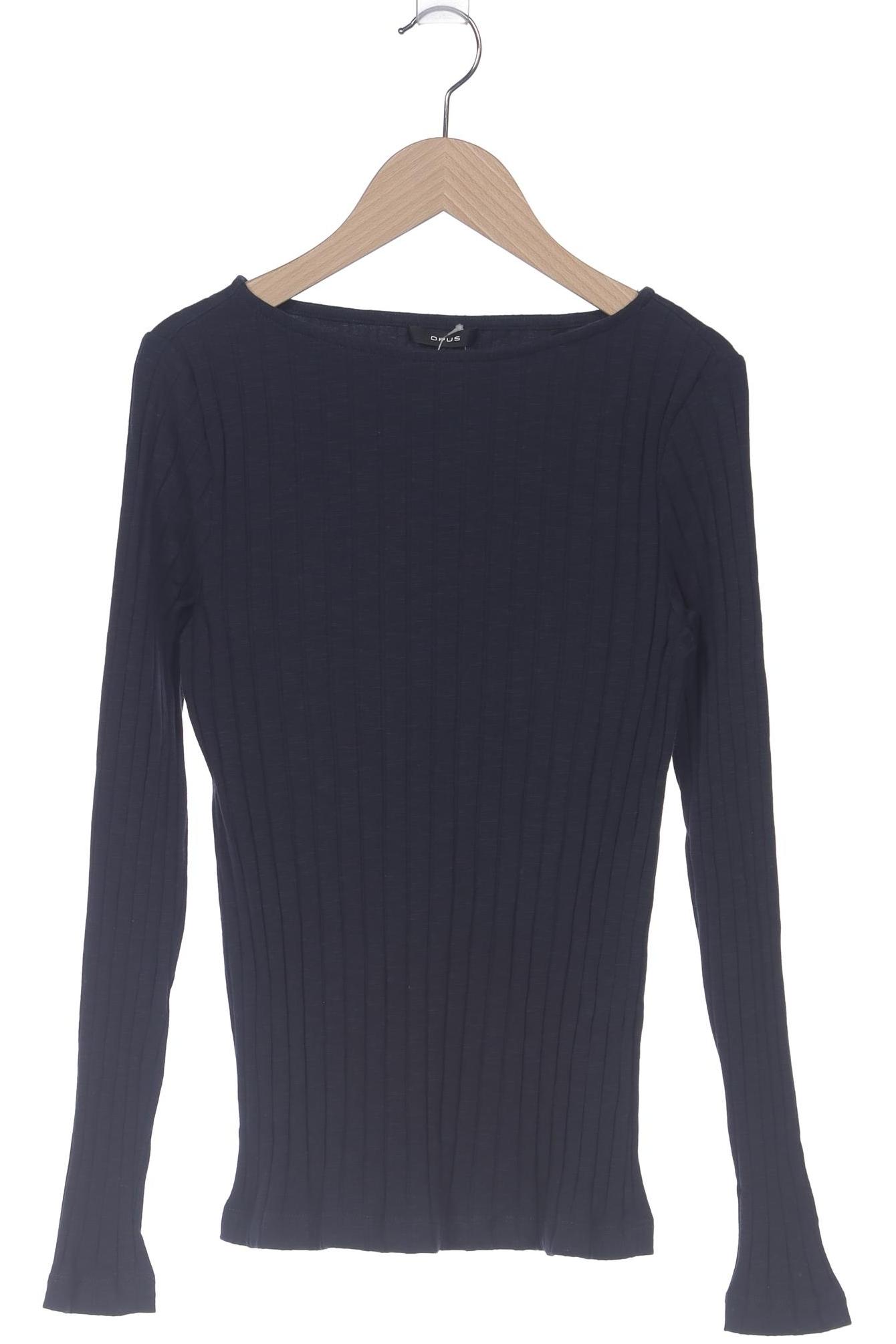

Opus Damen Langarmshirt, marineblau, Gr. 38