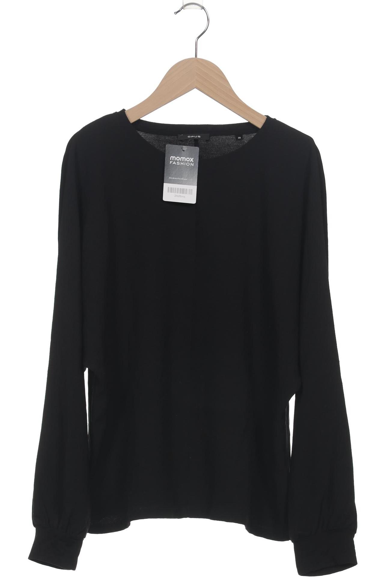 

Opus Damen Langarmshirt, schwarz, Gr. 38