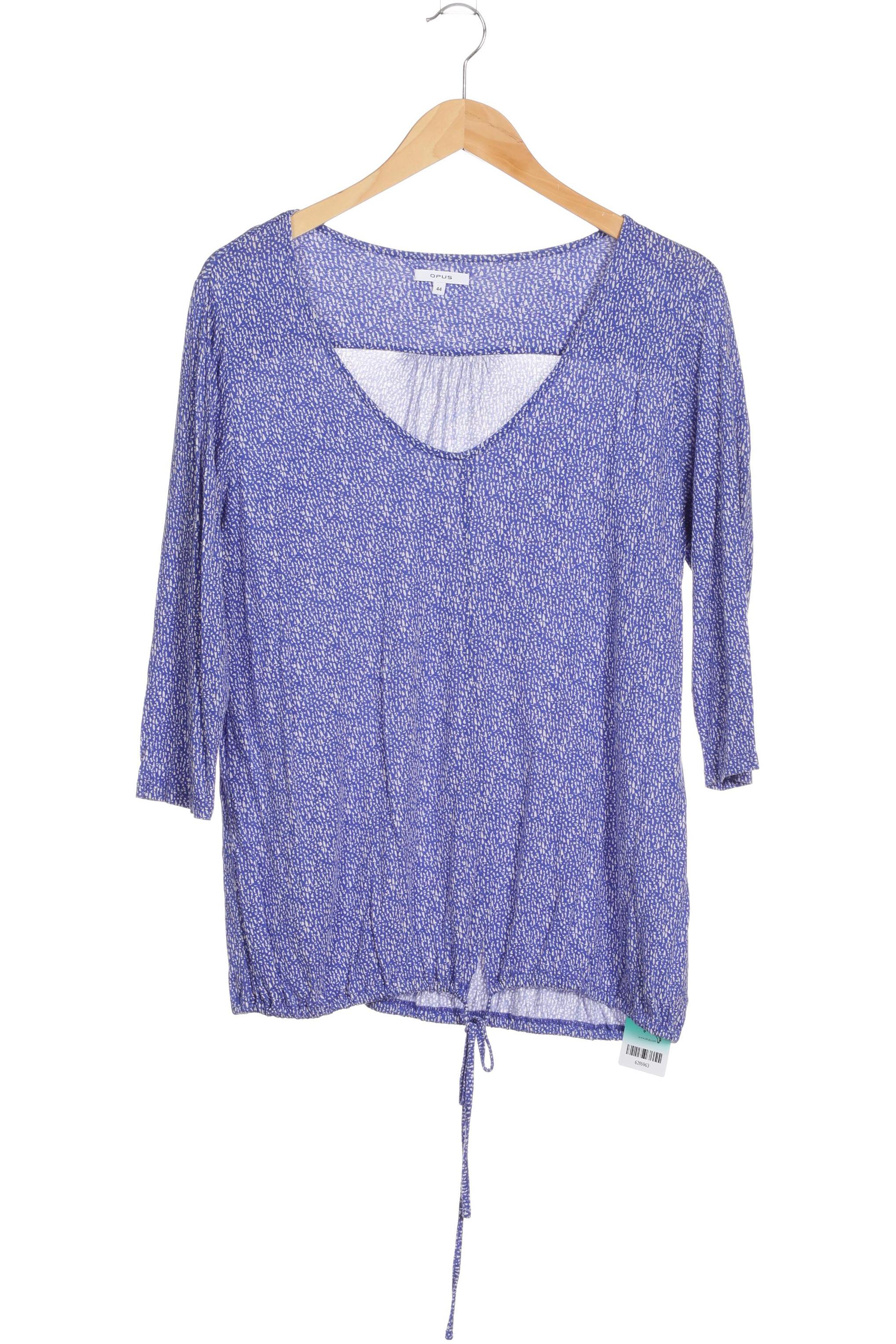 

Opus Damen Langarmshirt, blau, Gr. 44