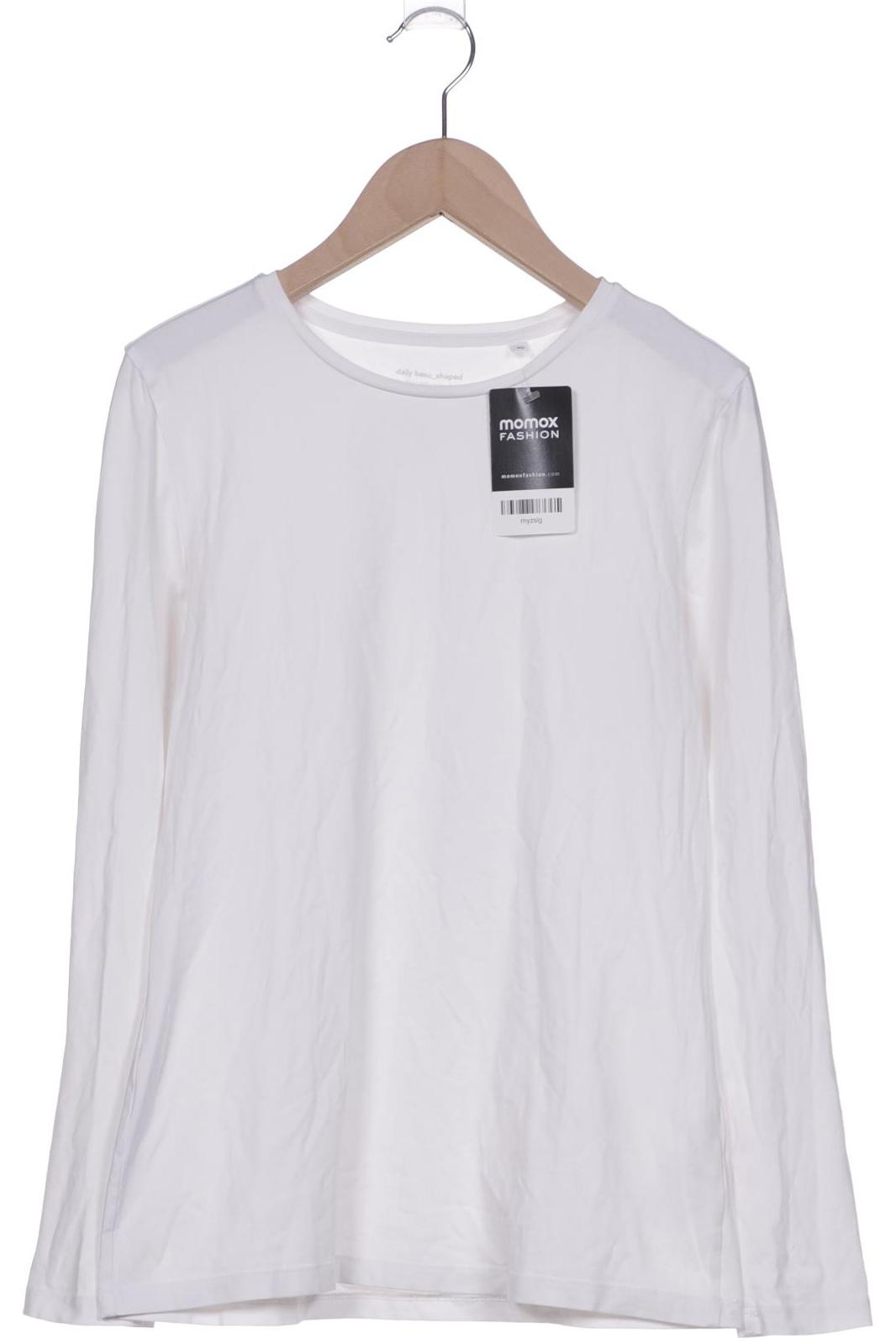 

Opus Damen Langarmshirt, weiß, Gr. 40