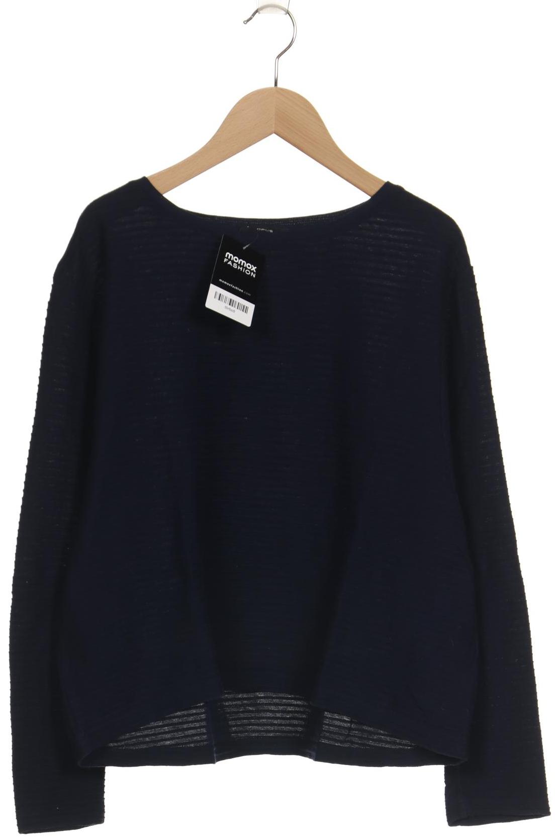 

Opus Damen Langarmshirt, marineblau, Gr. 36