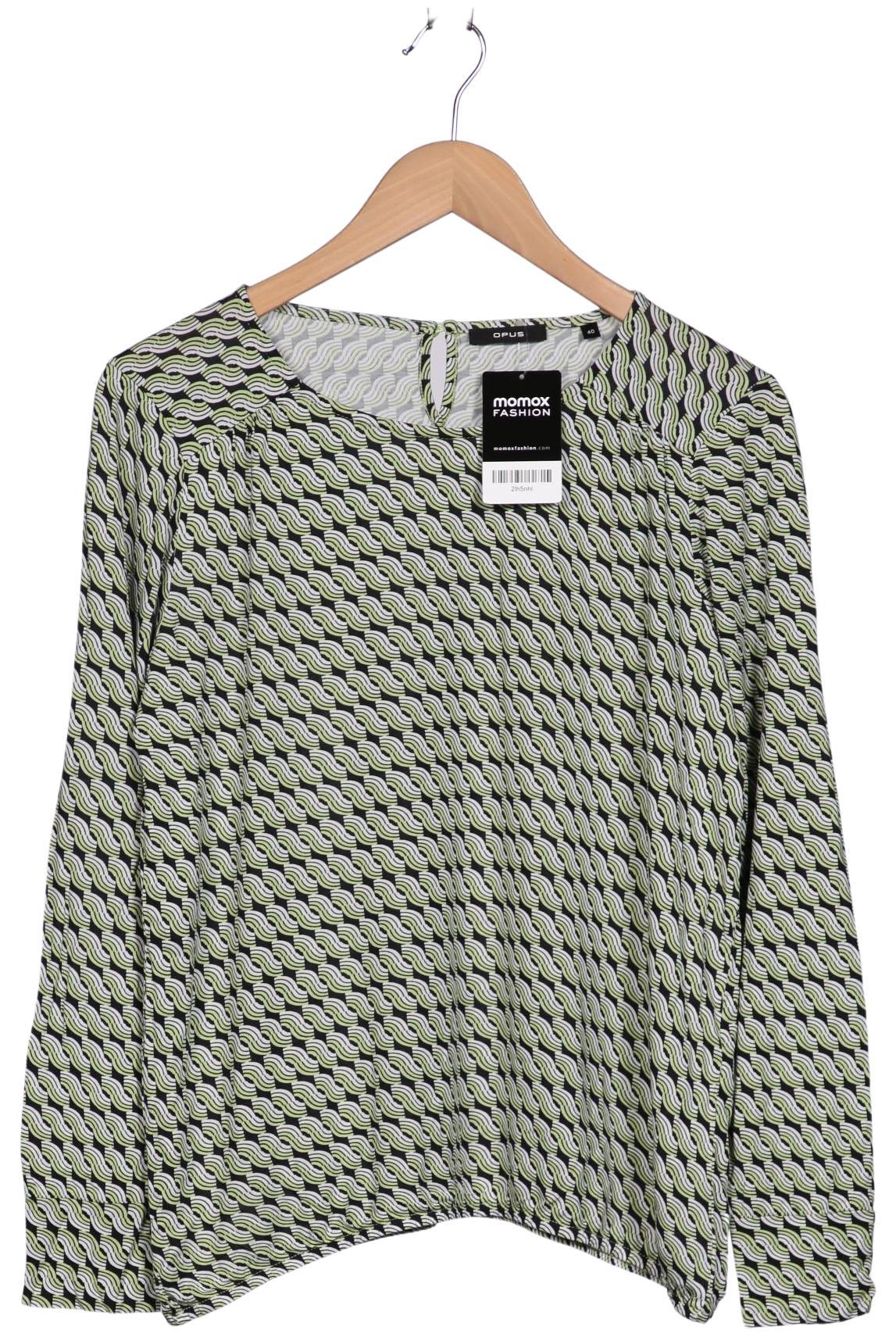 

Opus Damen Langarmshirt, grün, Gr. 40